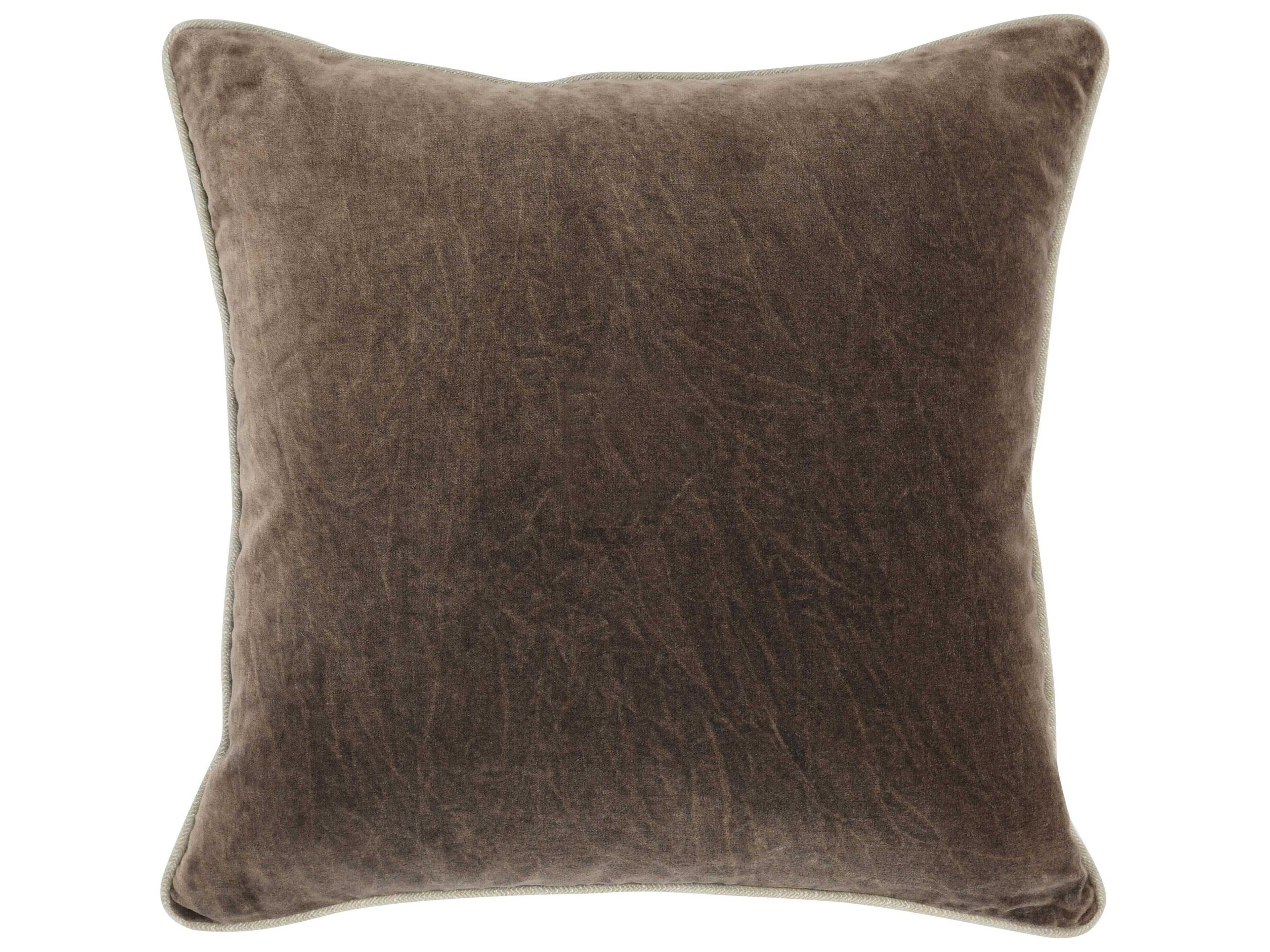 Heirloom Brown Throw Pillow