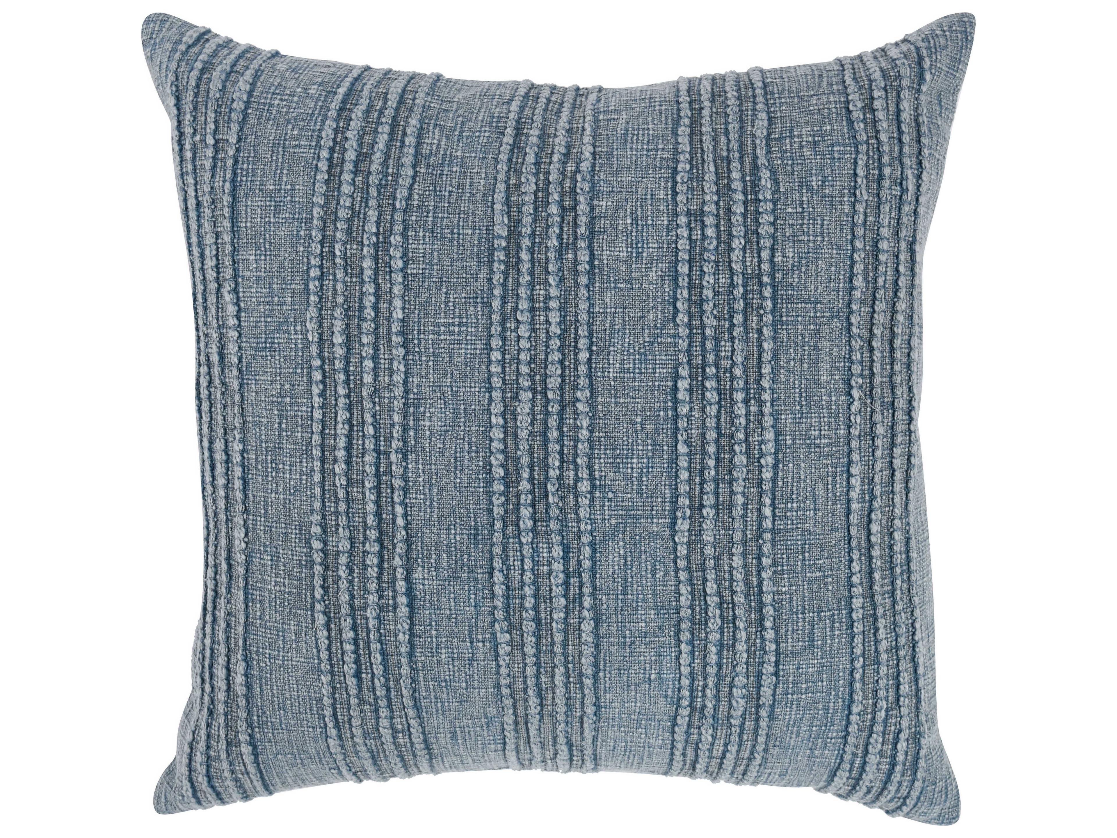 Hannah Blue Throw Pillow
