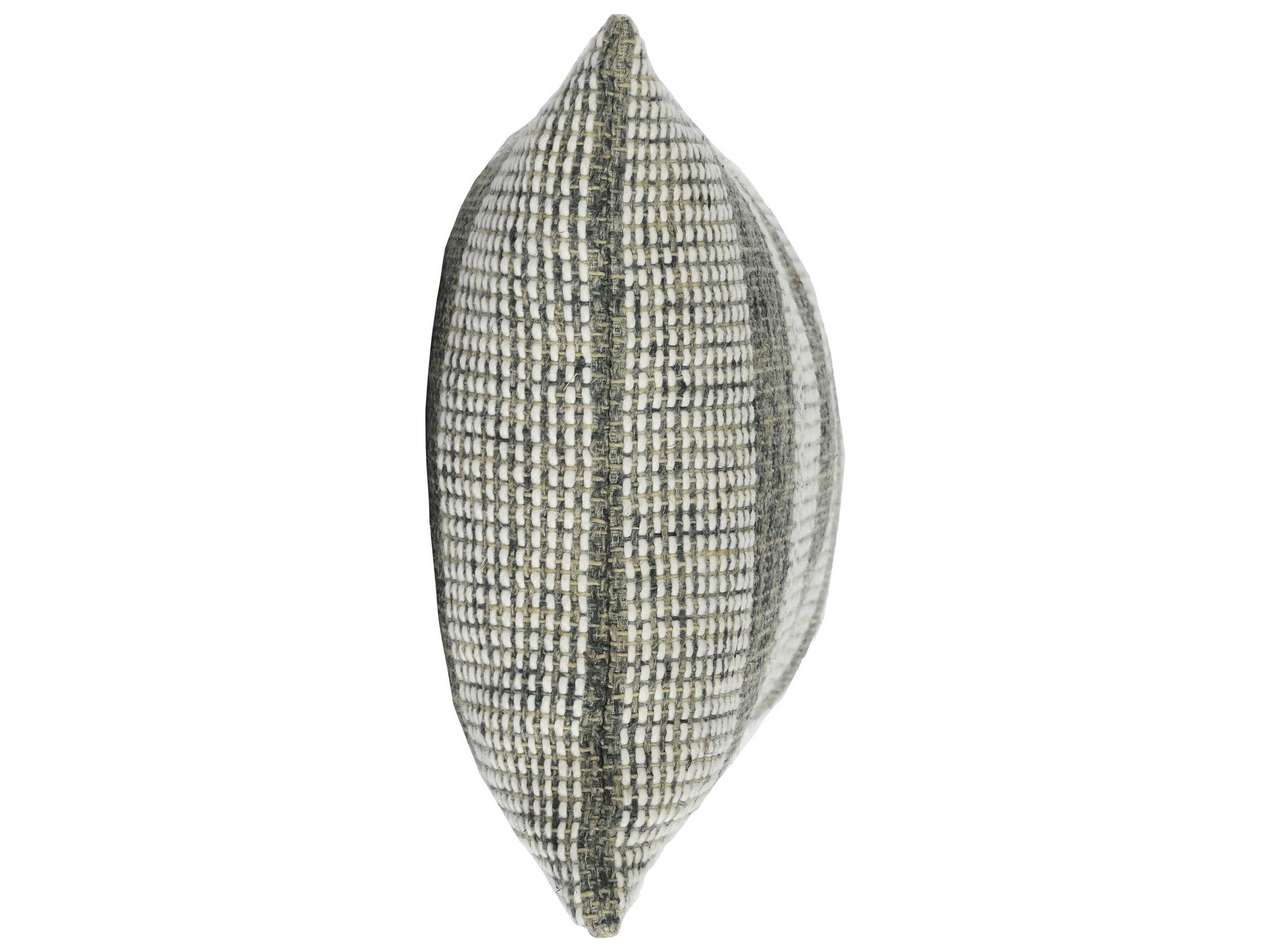 Villa by Classic Home Thea Green Throw Pillow