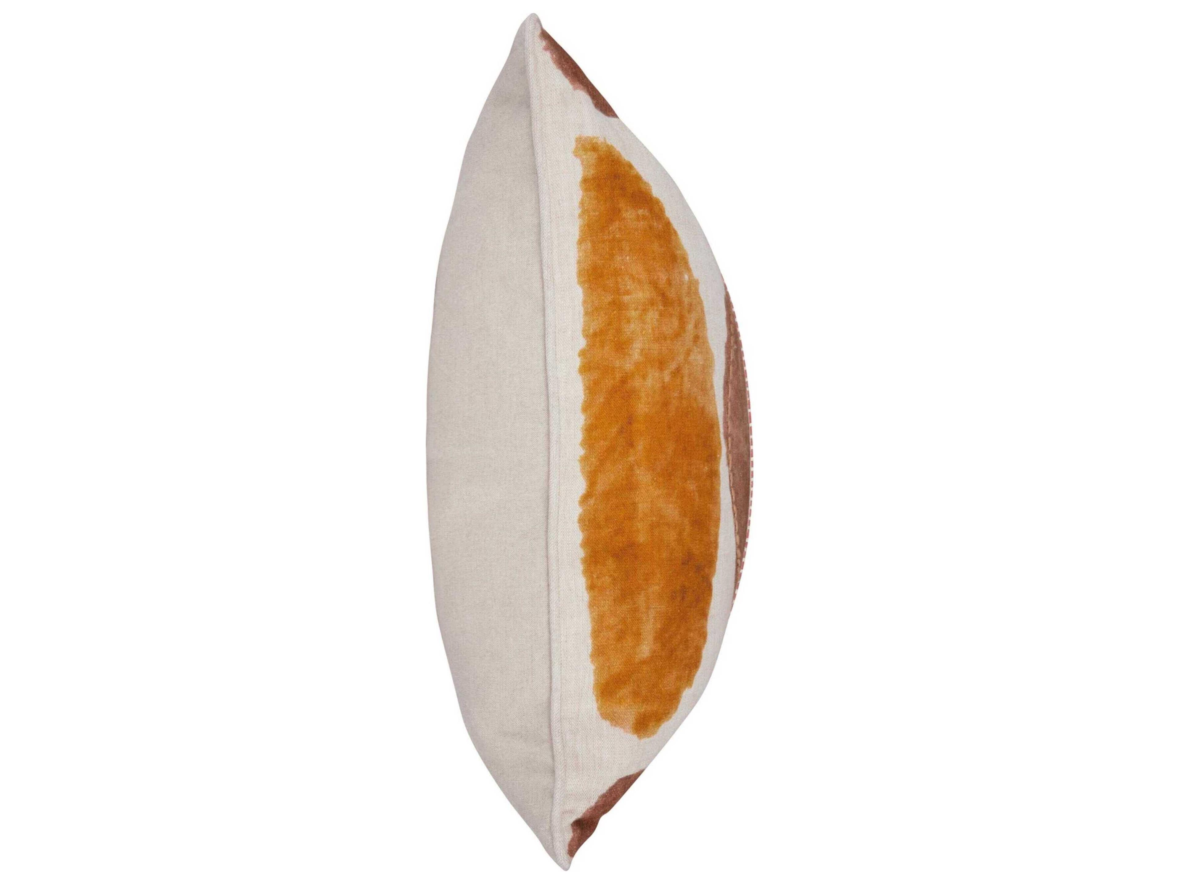 Villa by Classic Home Solar Multicolor Clay Throw Pillow