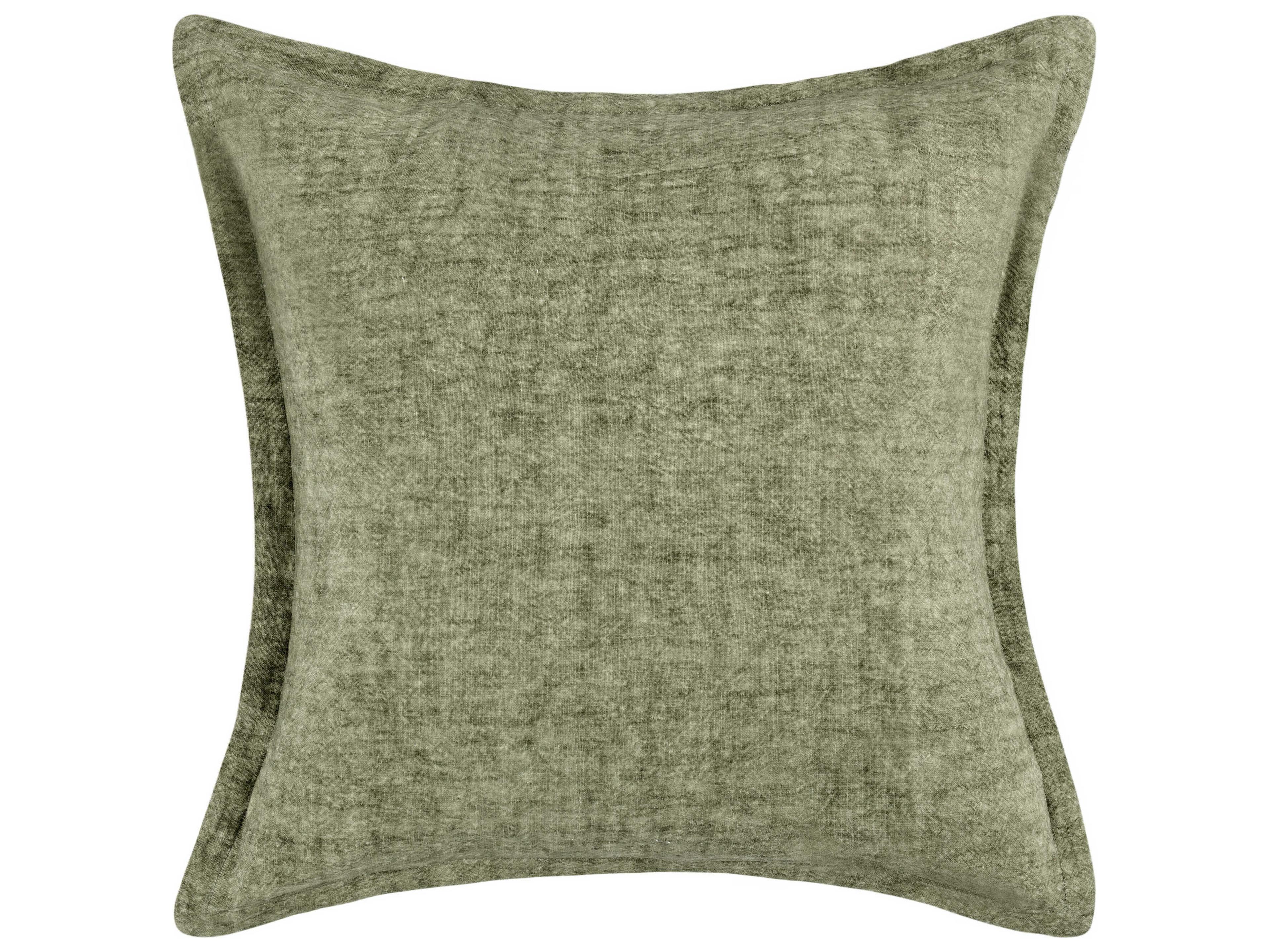Amy Cedar Green Throw Pillow