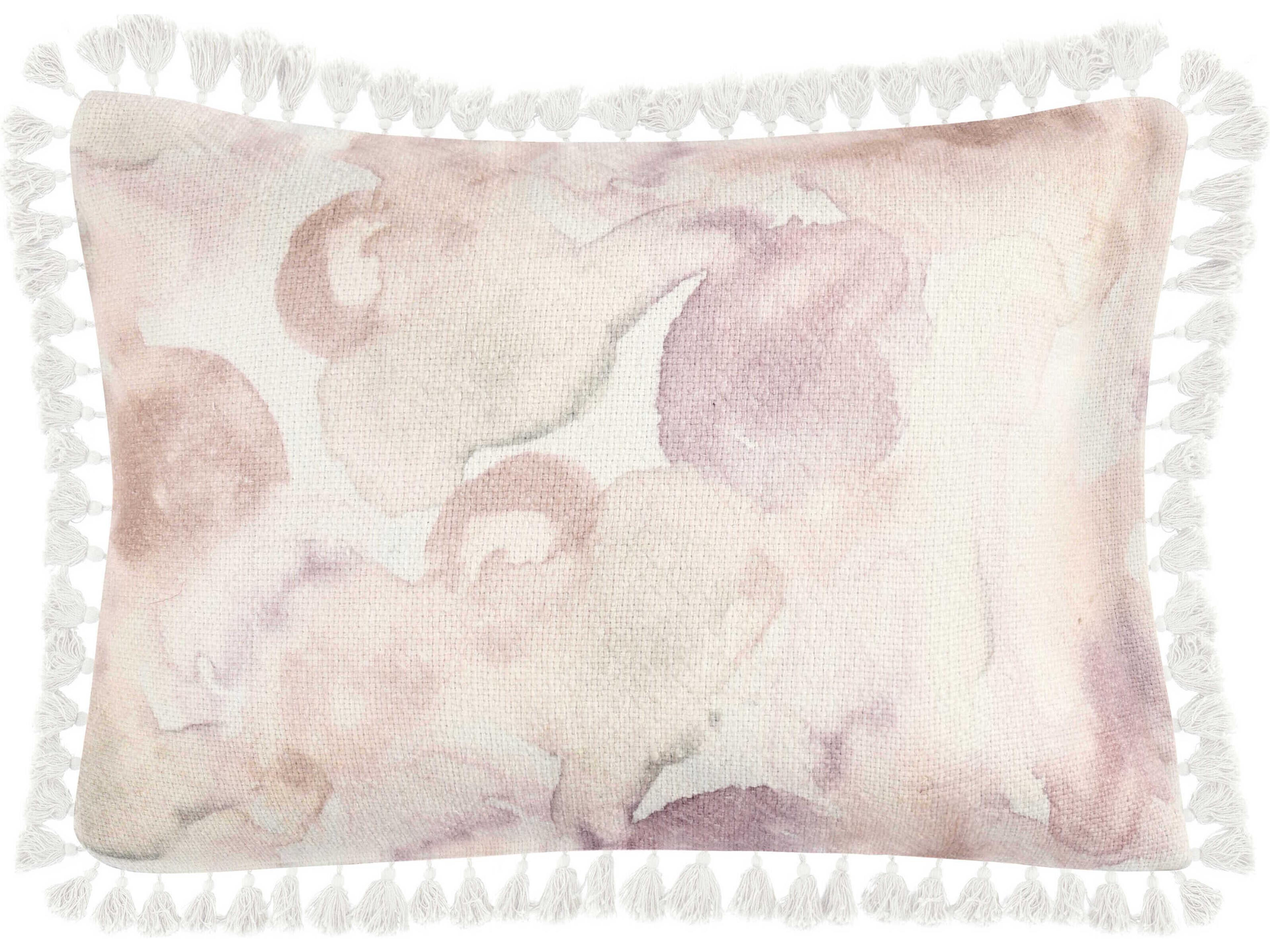 Lily Pink Throw Pillow