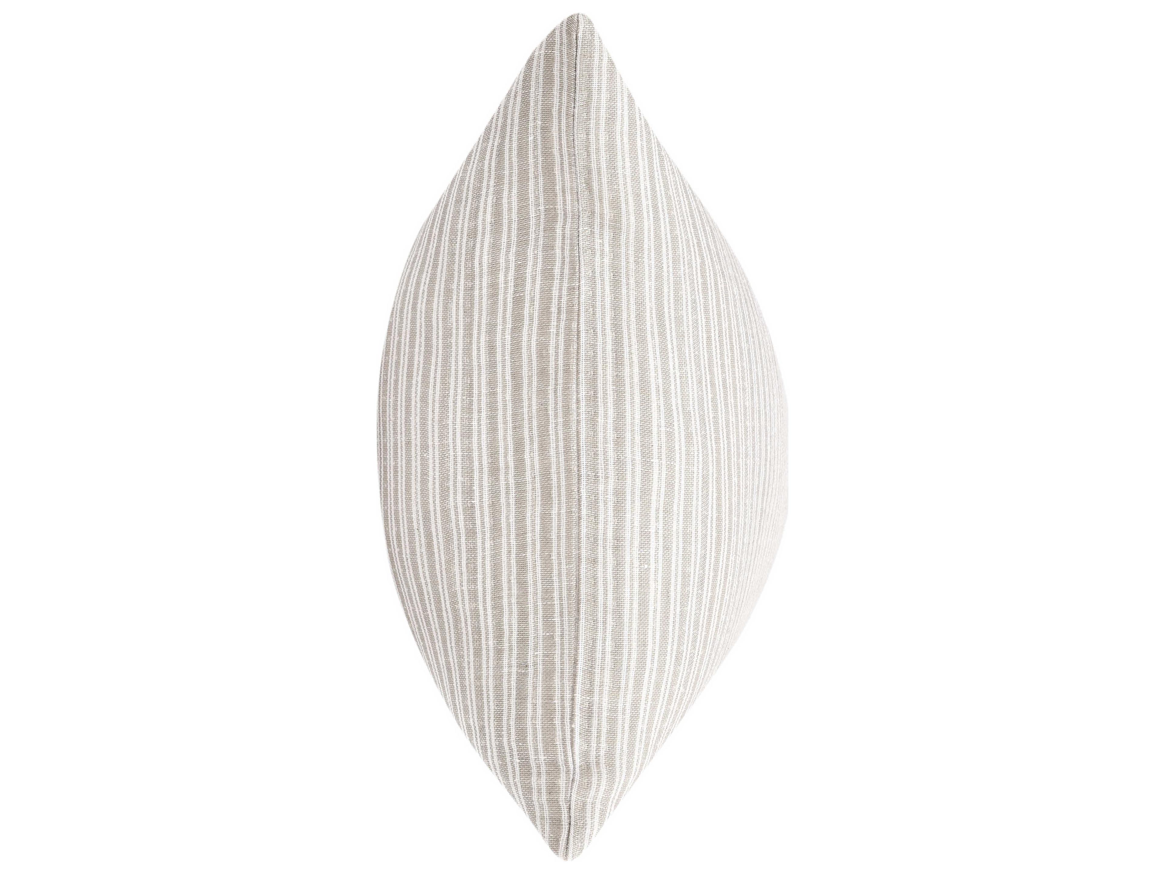 Villa by Classic Home Camille Natural Beige Throw Pillow