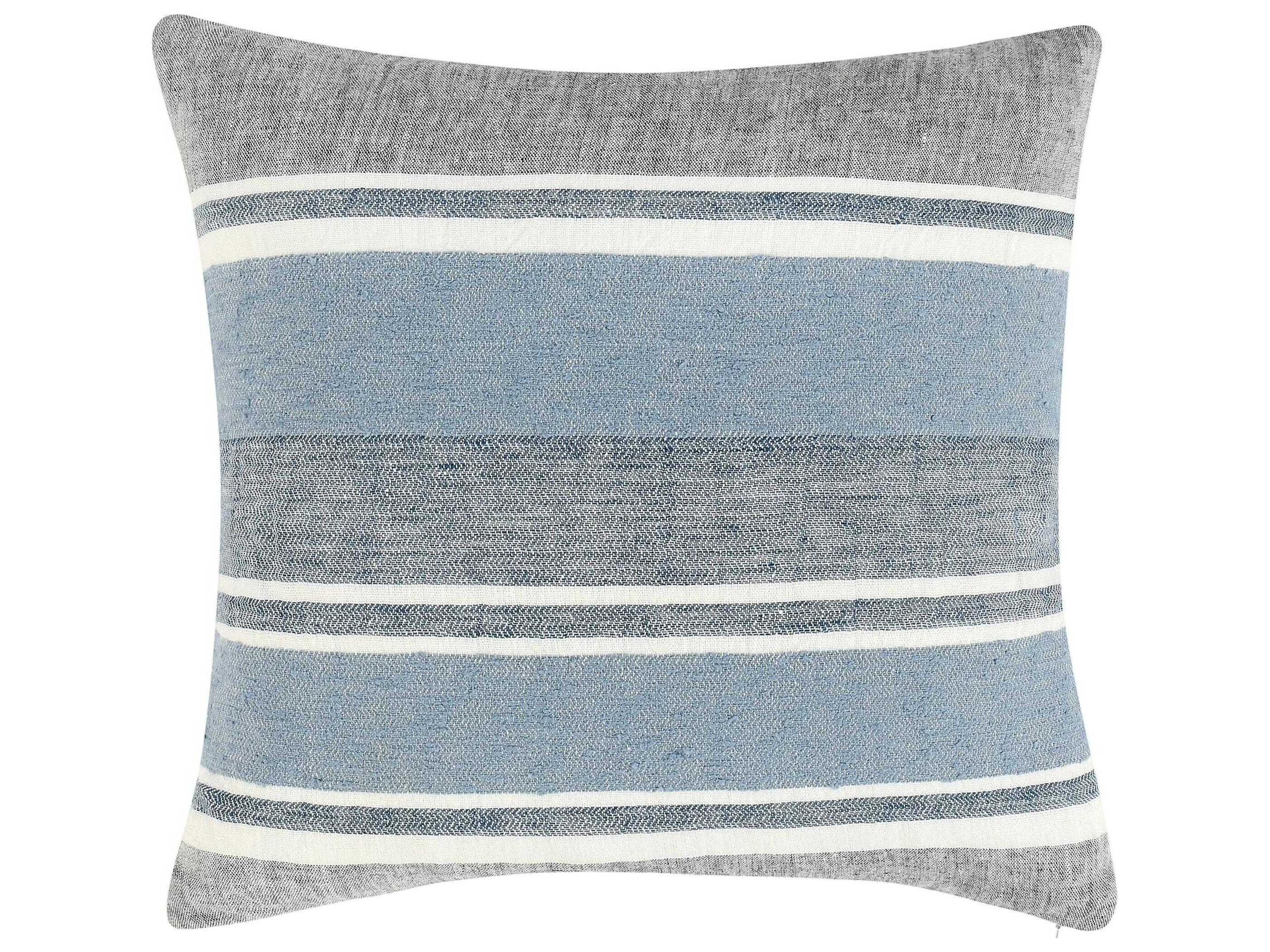 Lima Blue Throw Pillow