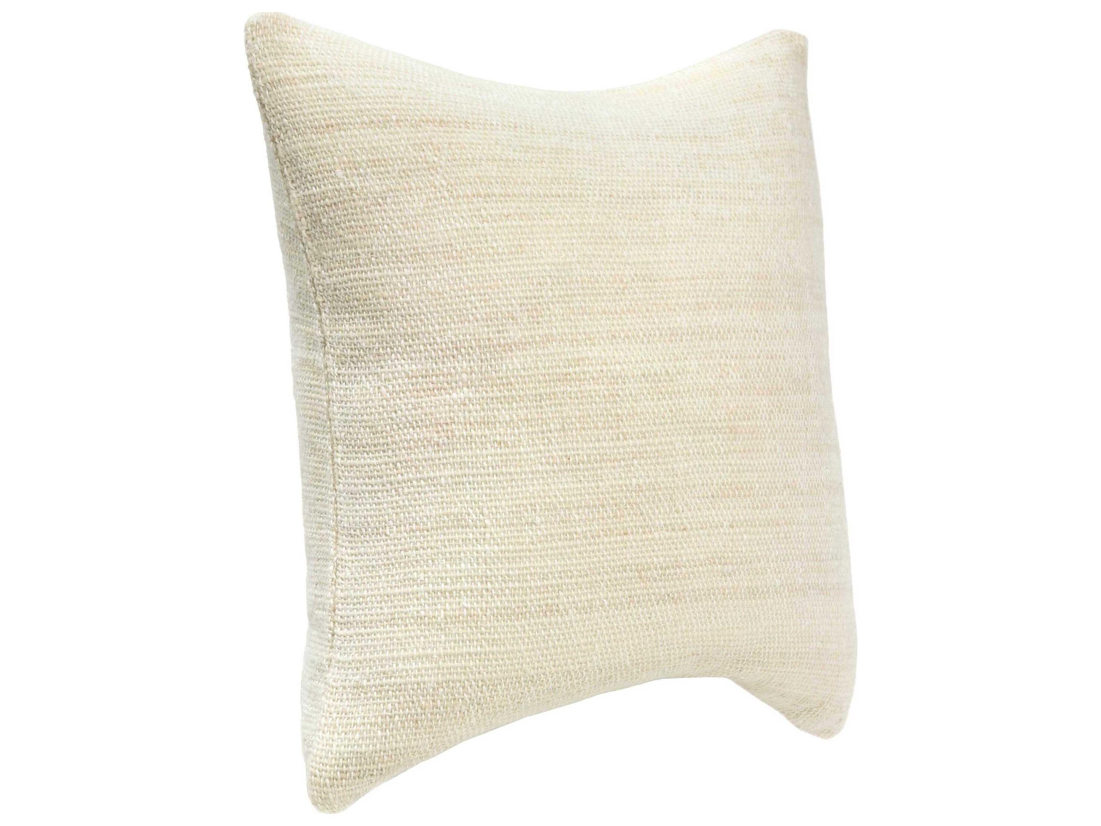 Villa by Classic Home Apana Beige Throw Pillow