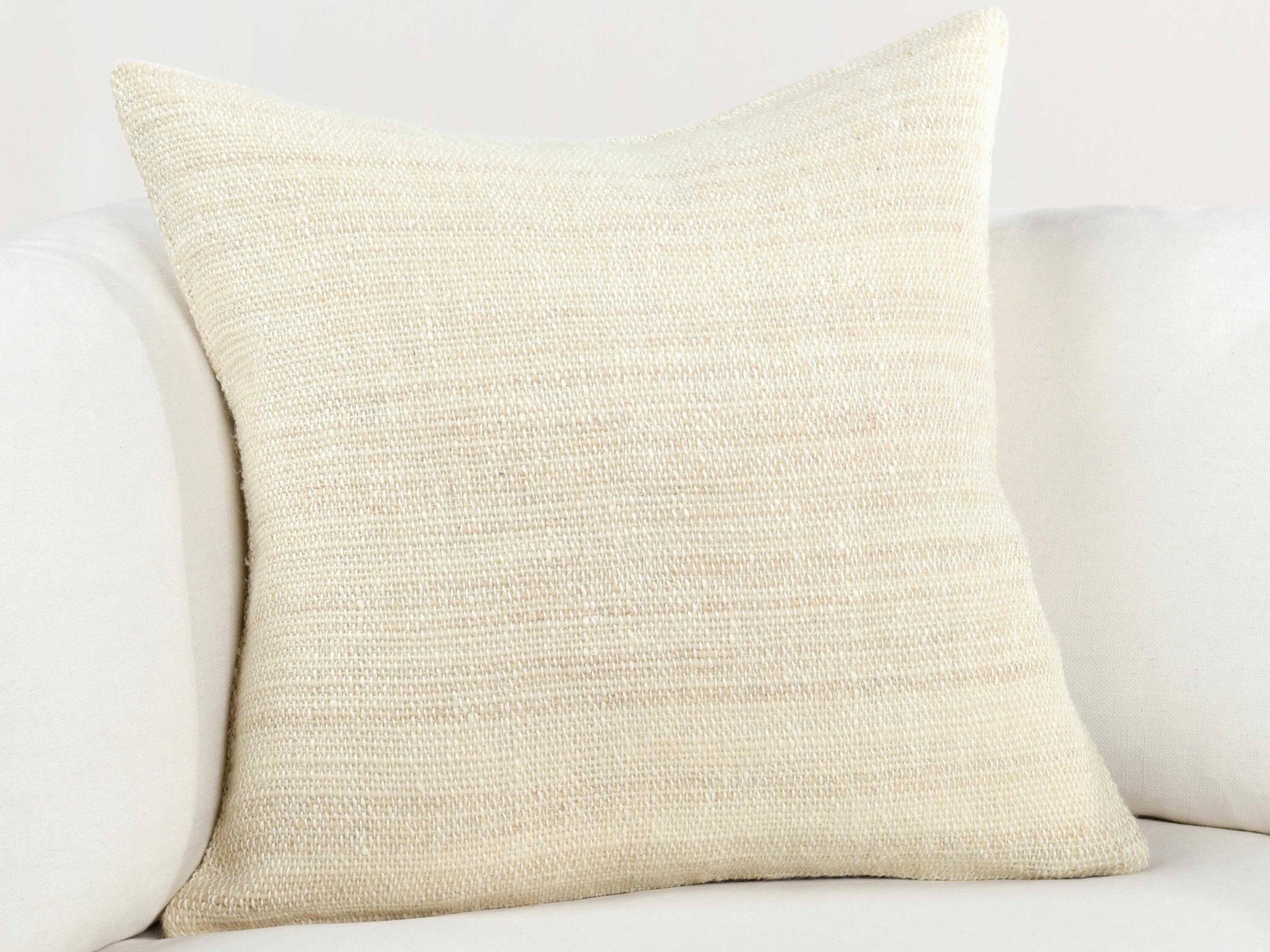 Villa by Classic Home Apana Beige Throw Pillow