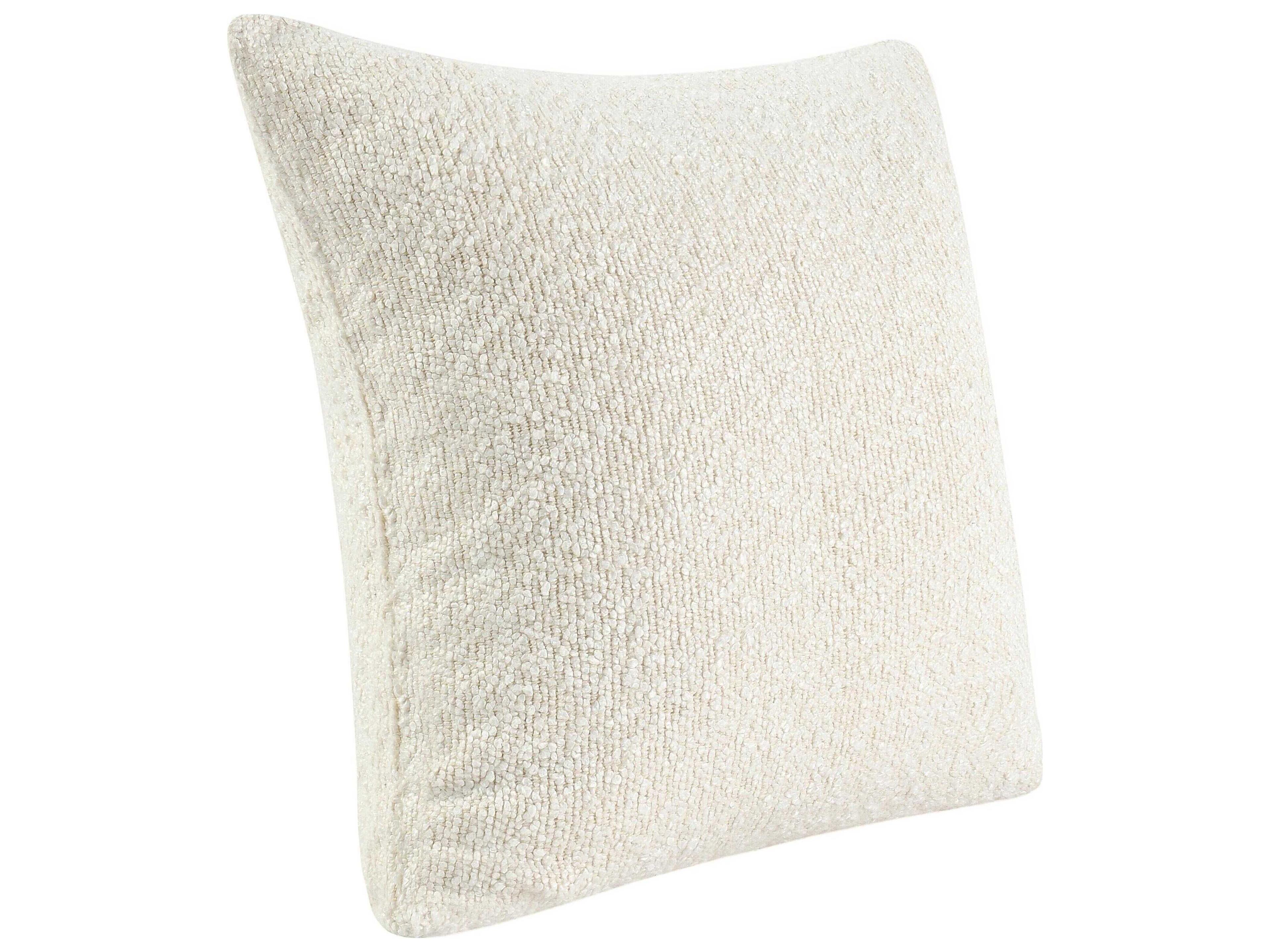 Villa by Classic Home Sava Ivory Throw Pillow