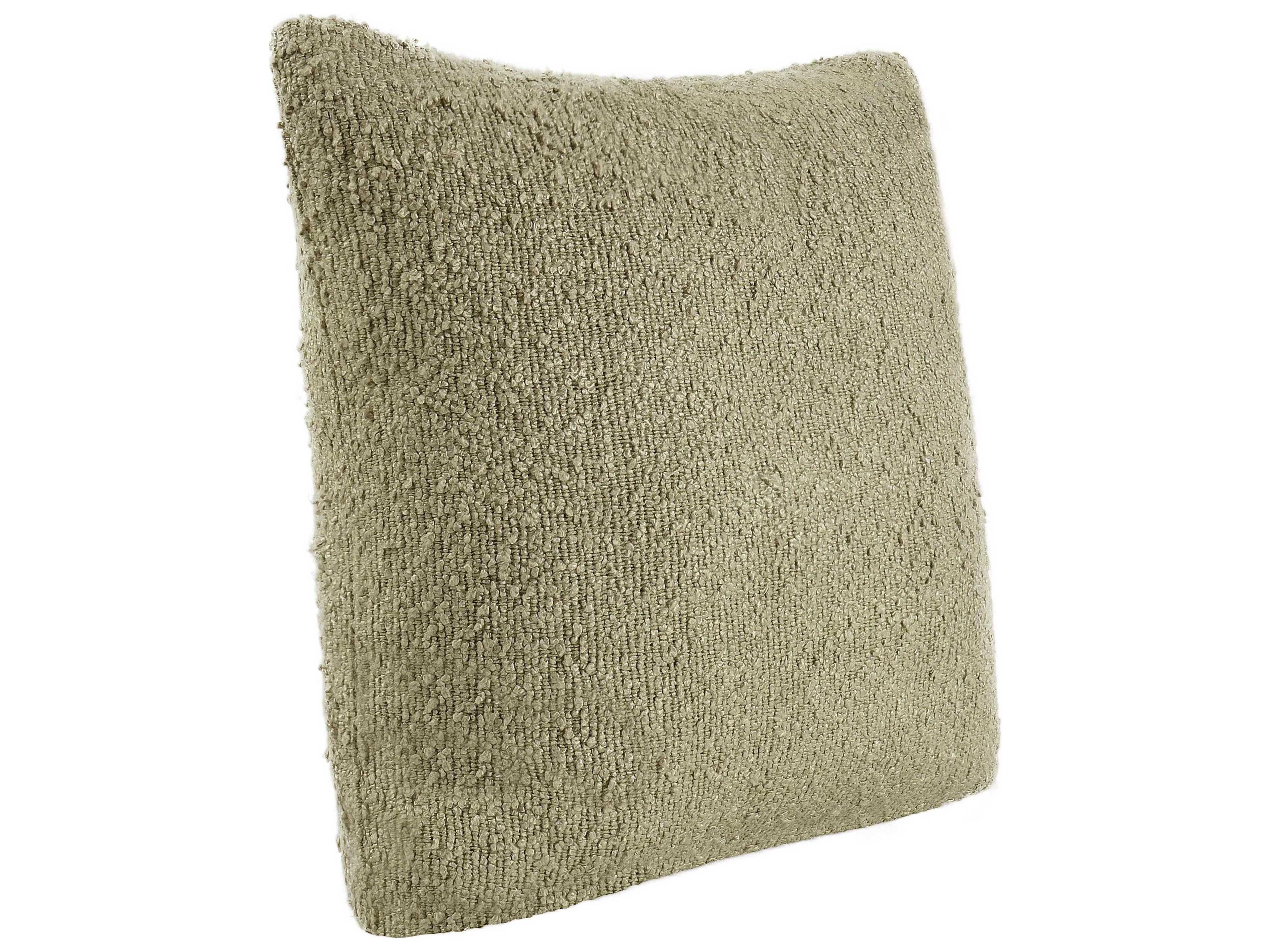 Villa by Classic Home Sava Wheat Green Throw Pillow