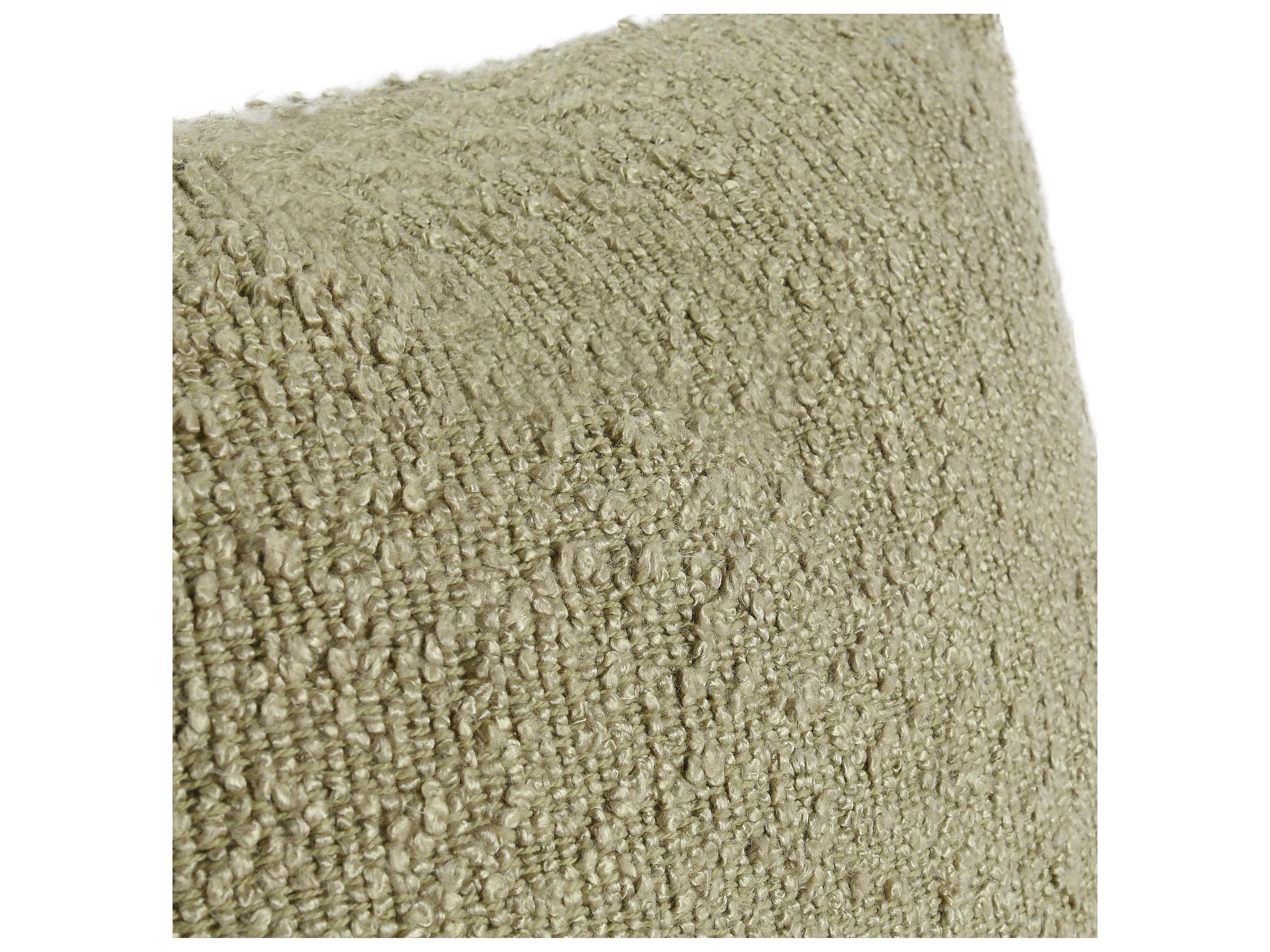 Villa by Classic Home Sava Wheat Green Throw Pillow