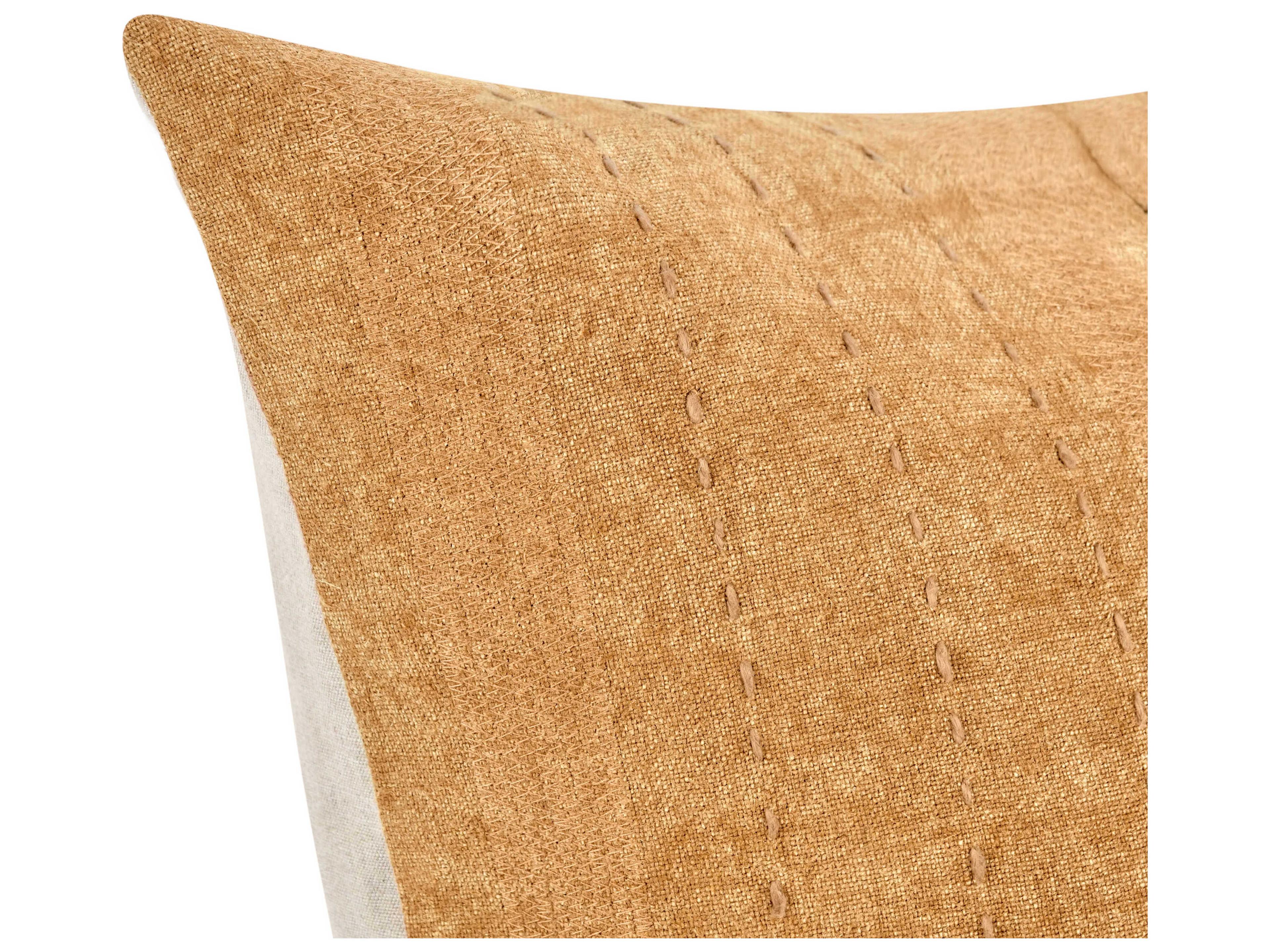 Villa by Classic Home Origin Chestnut Brown Pillow