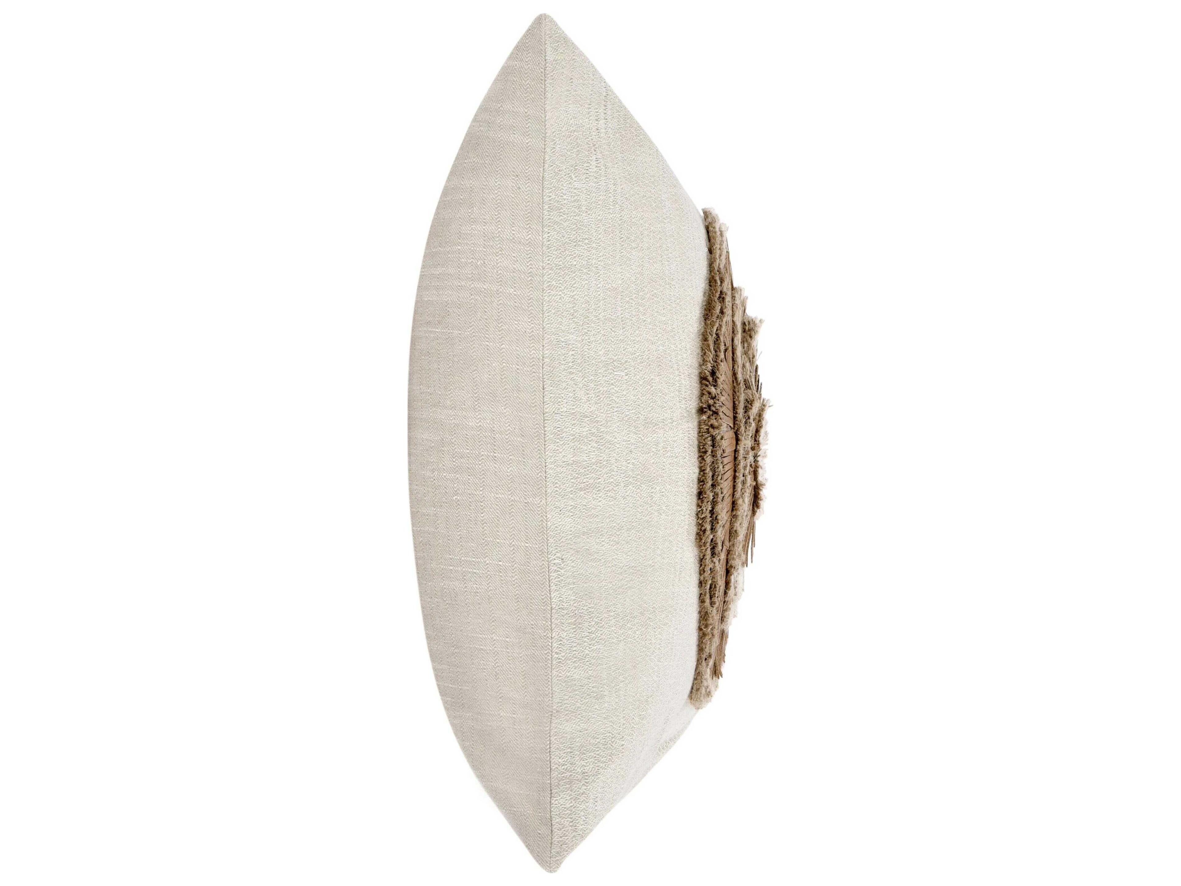 Villa by Classic Home Pueblo Chestnut Natural Throw Pillow