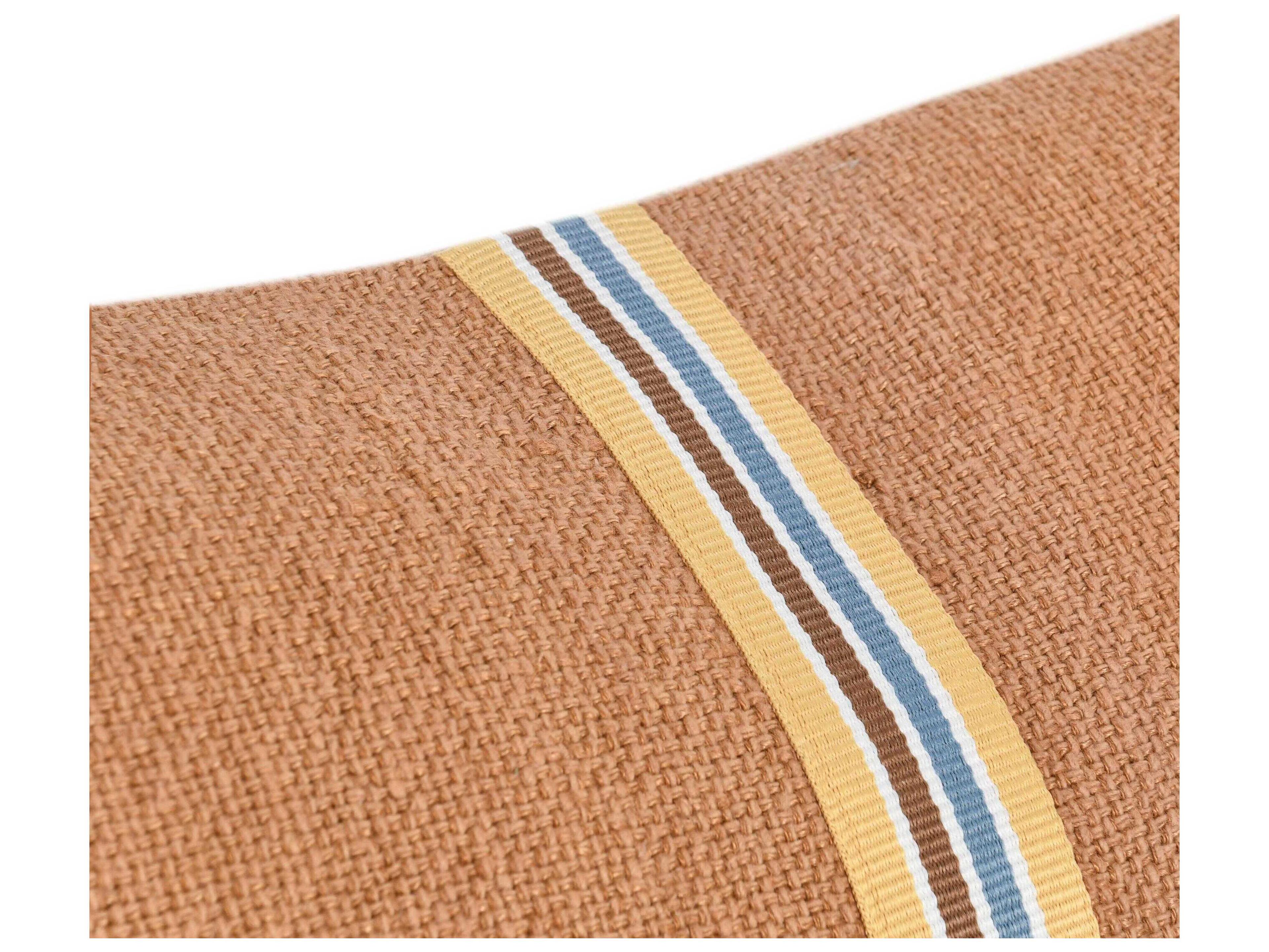 Villa by Classic Home Rowland Hazel Brown Throw Pillow