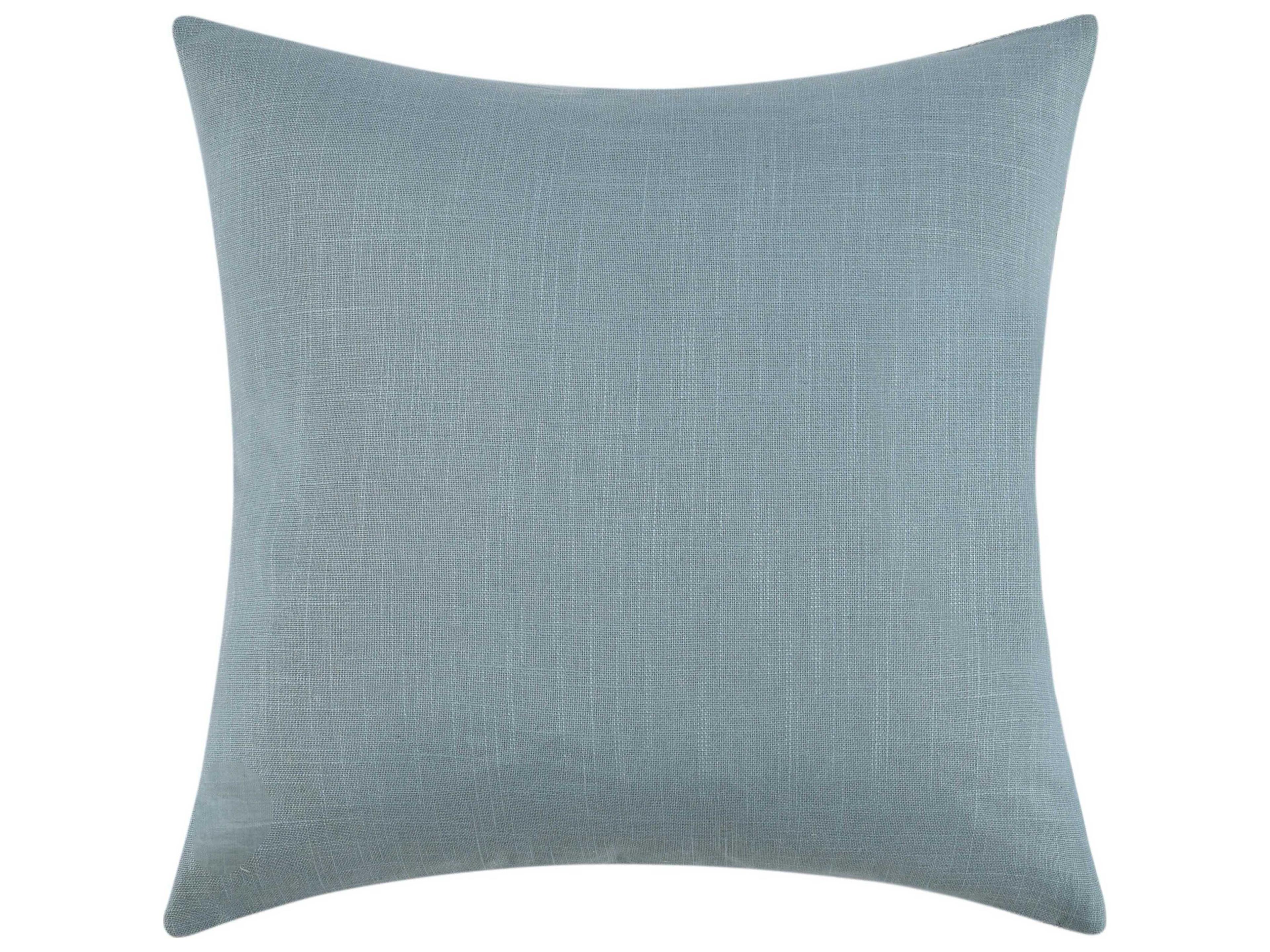 Villa by Classic Home Caylor Blue Throw Pillow