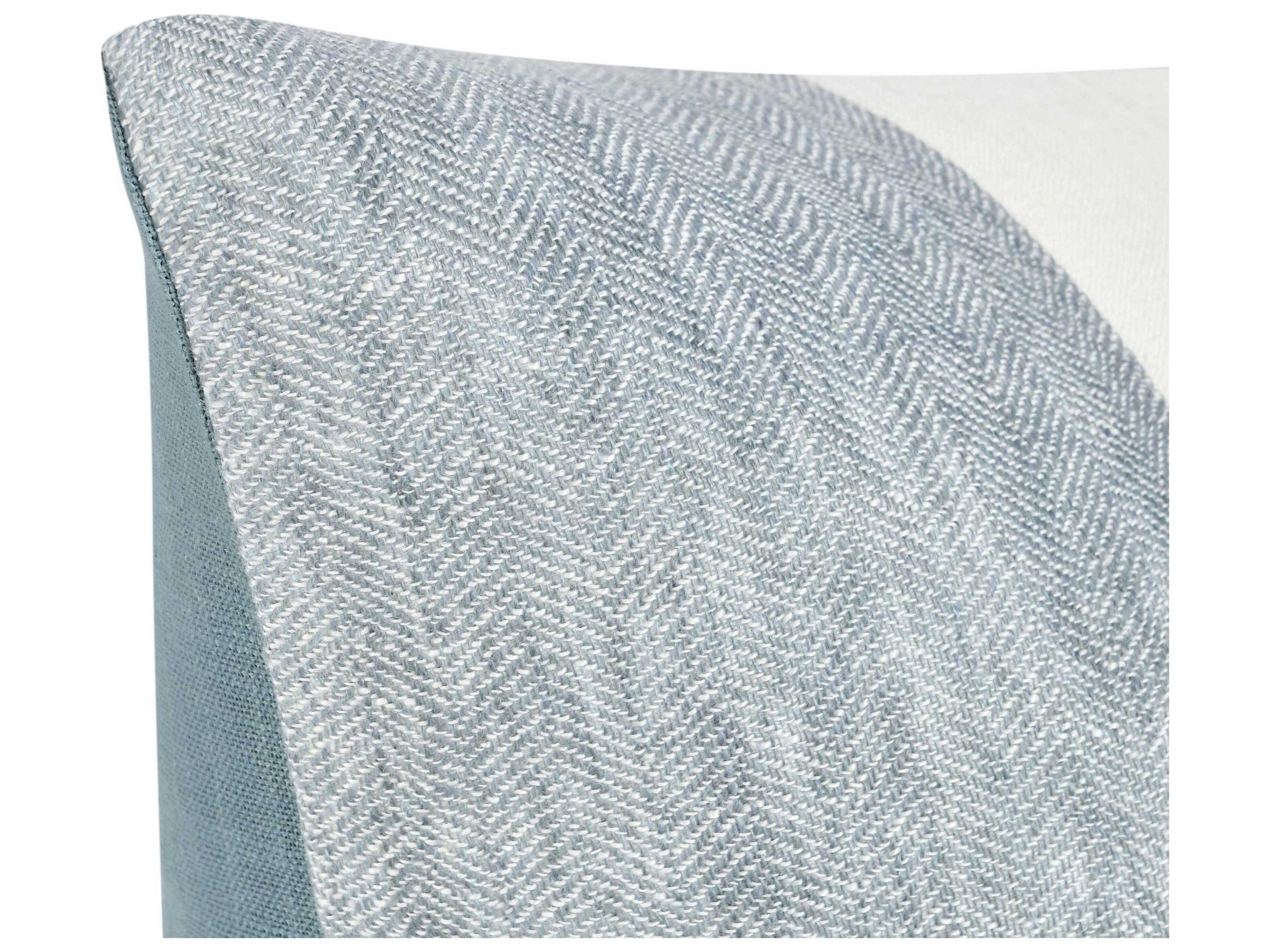 Villa by Classic Home Caylor Blue Throw Pillow