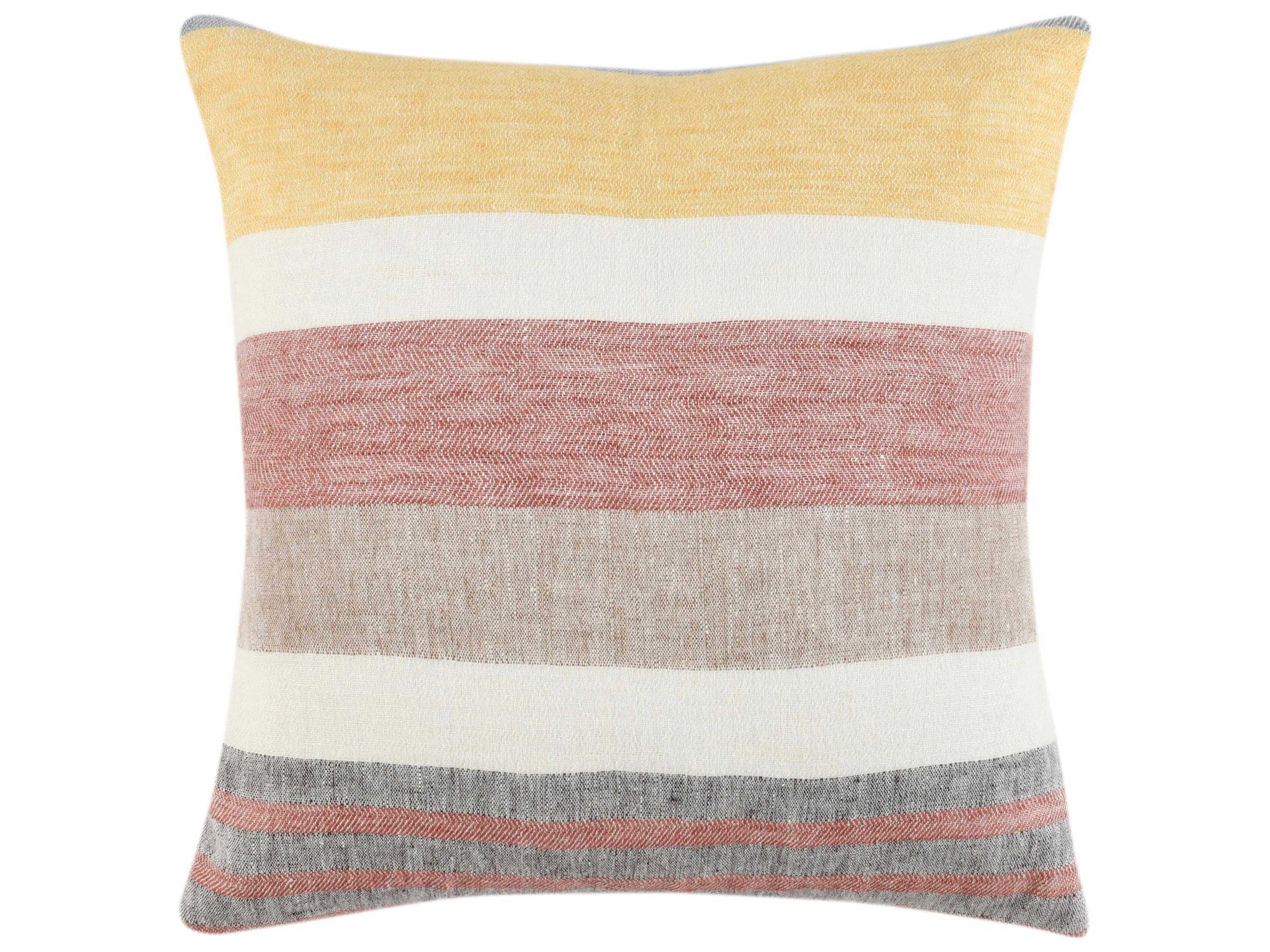 Crawford Yellow Multicolor Throw Pillow