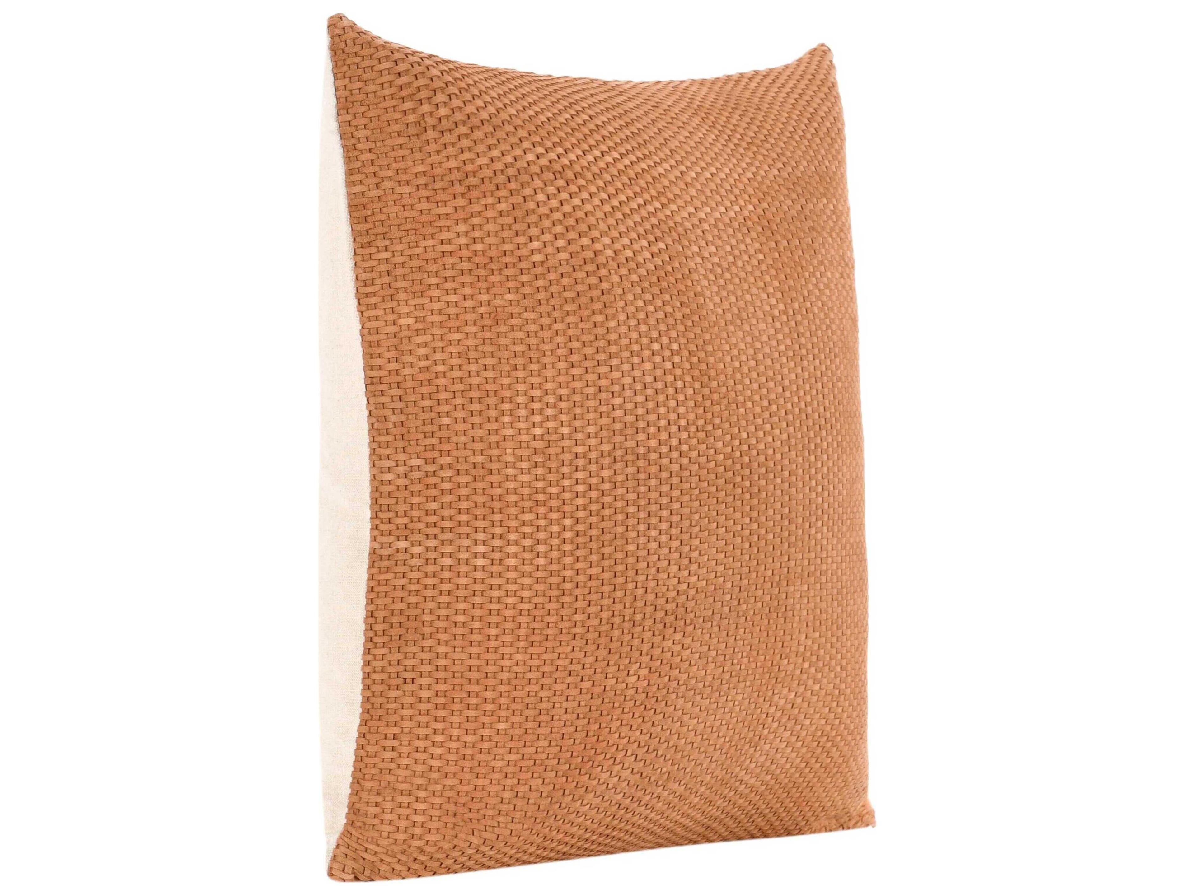 Villa by Classic Home Bassinet Brown Throw Pillow