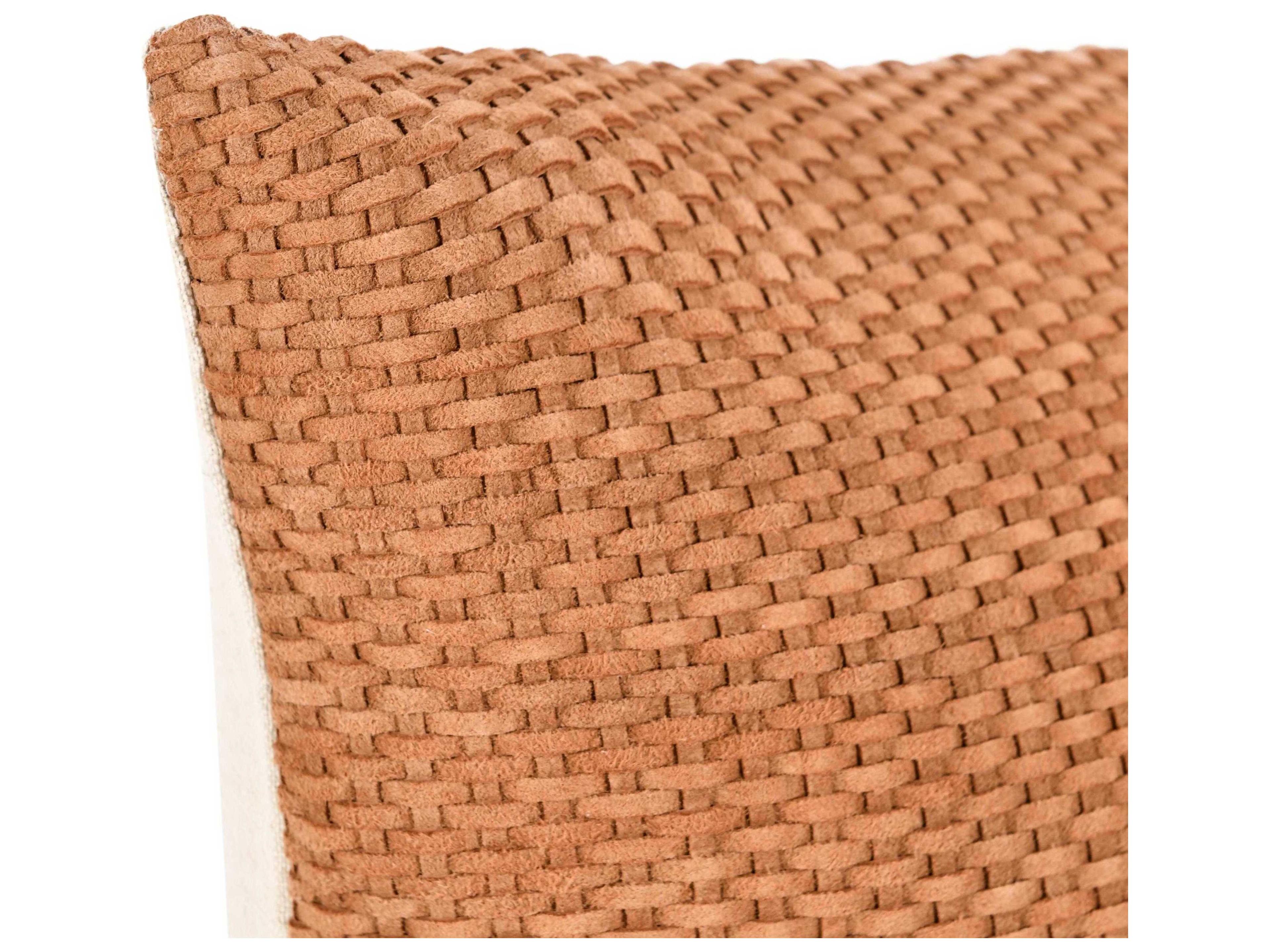 Villa by Classic Home Bassinet Brown Throw Pillow