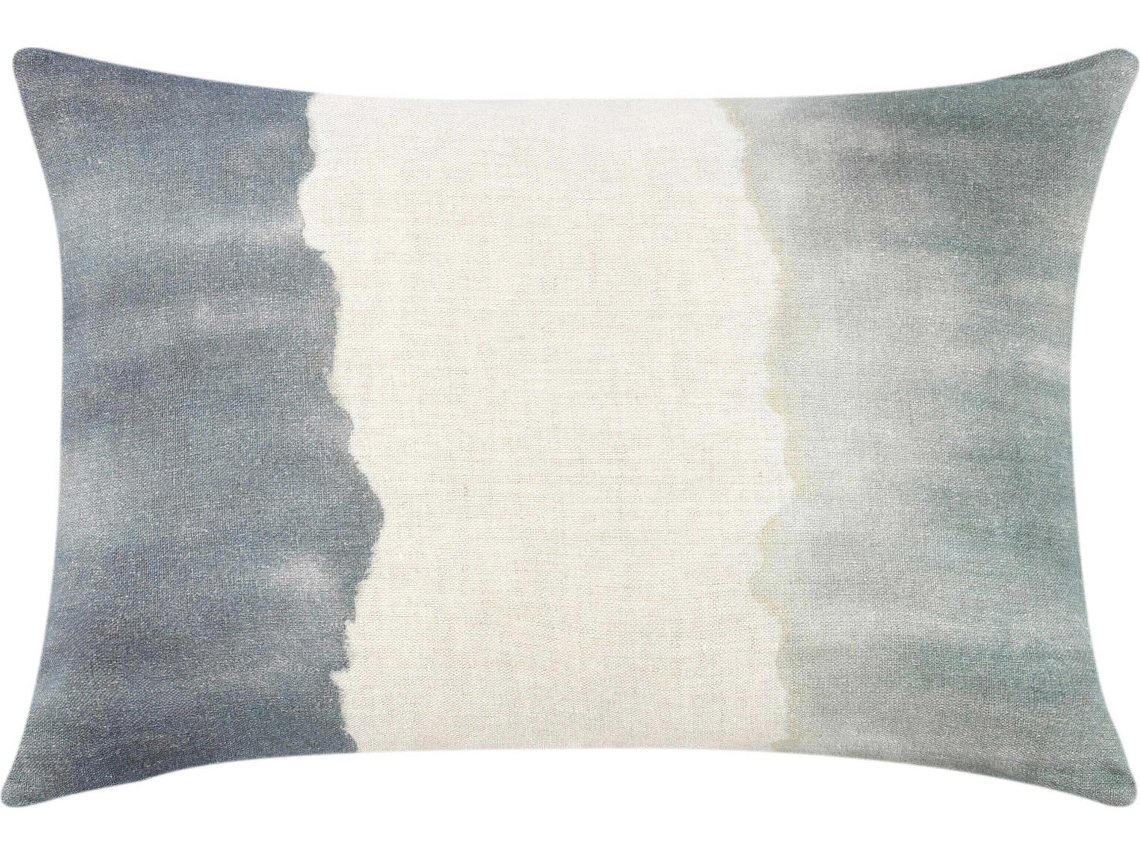 Villa by Classic Home Foundation Blue Throw Pillow