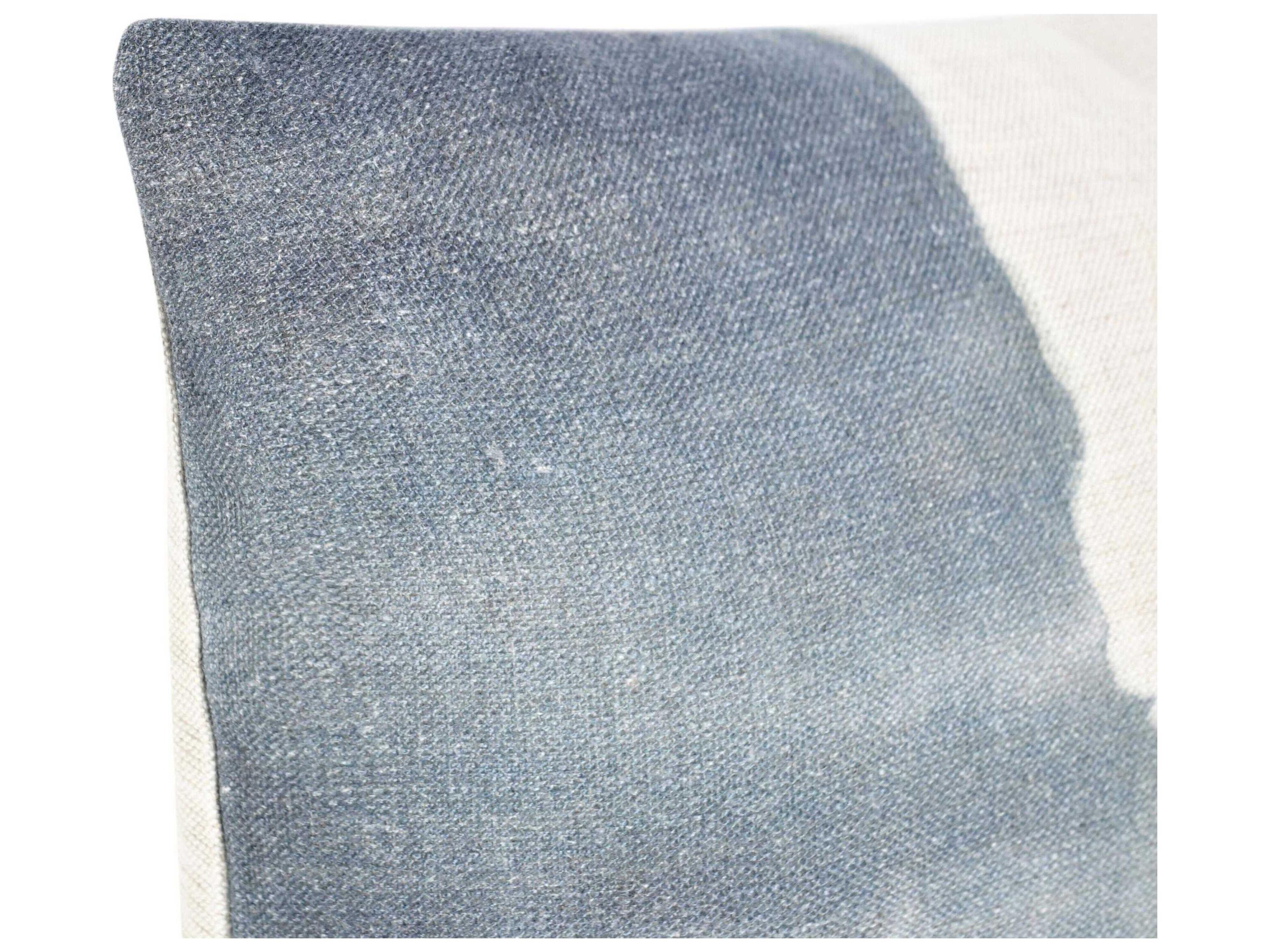 Villa by Classic Home Foundation Blue Throw Pillow