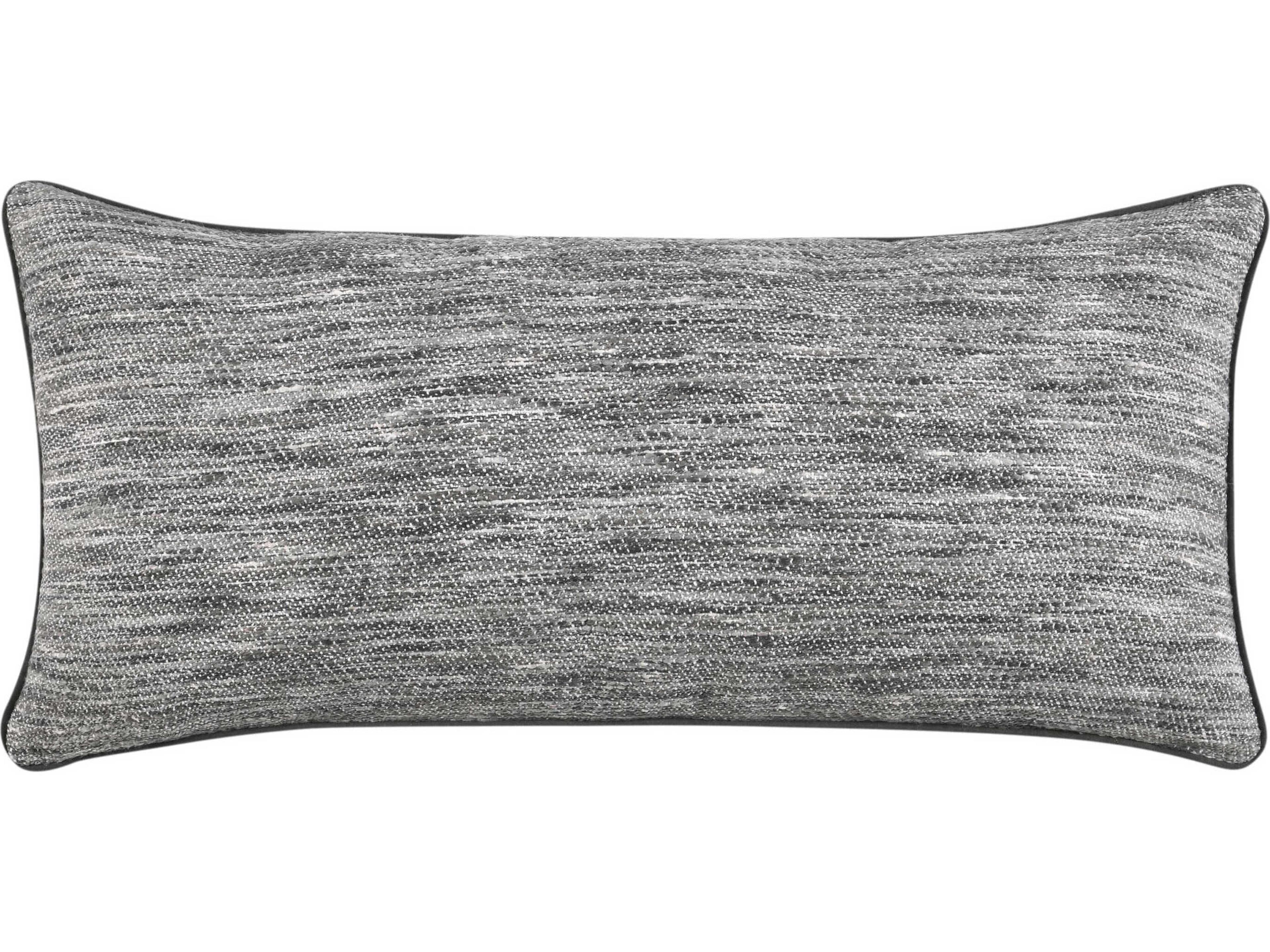 Sharma Gray Throw Pillow