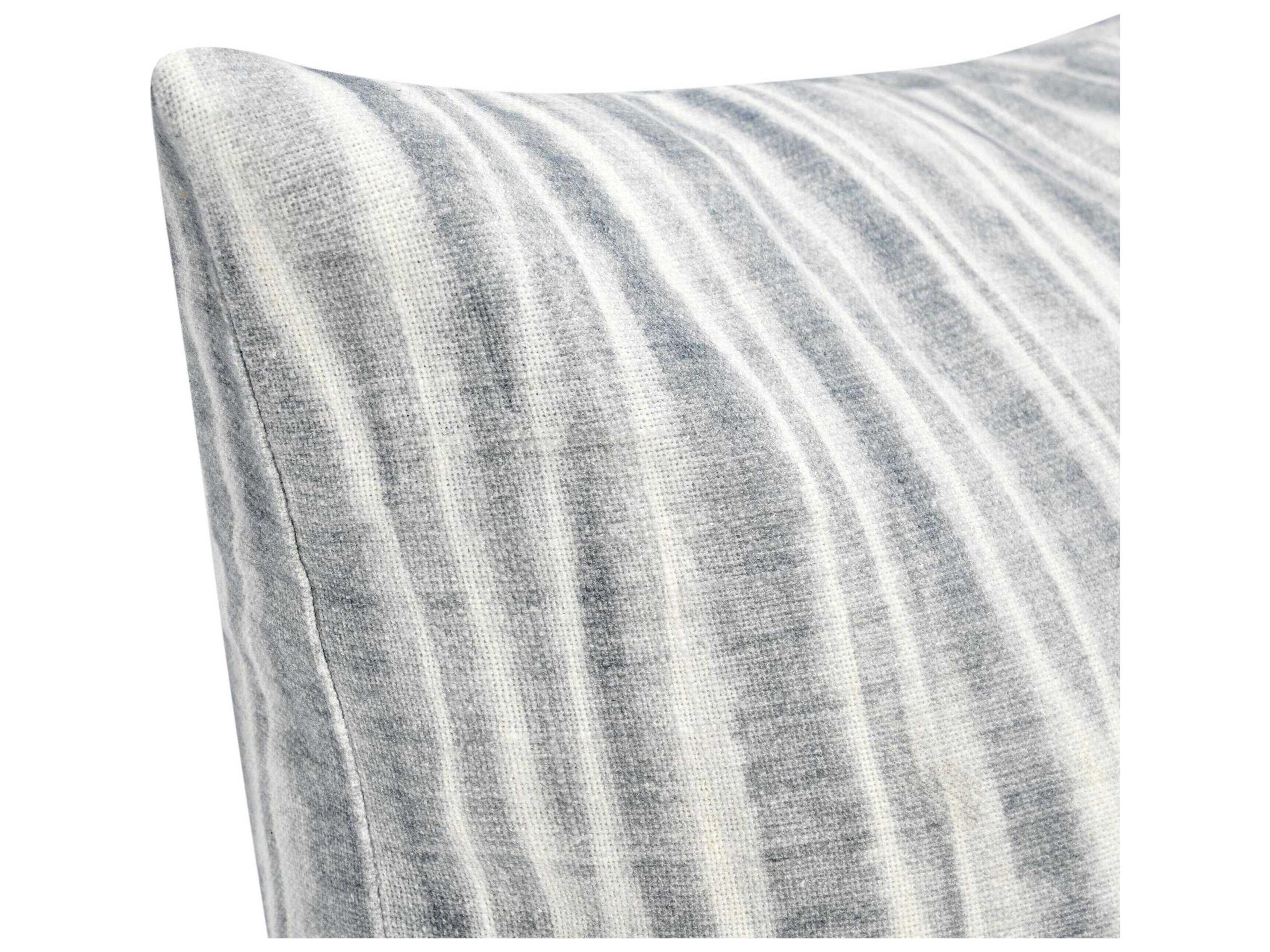 Villa by Classic Home Holston Blue Throw Pillow