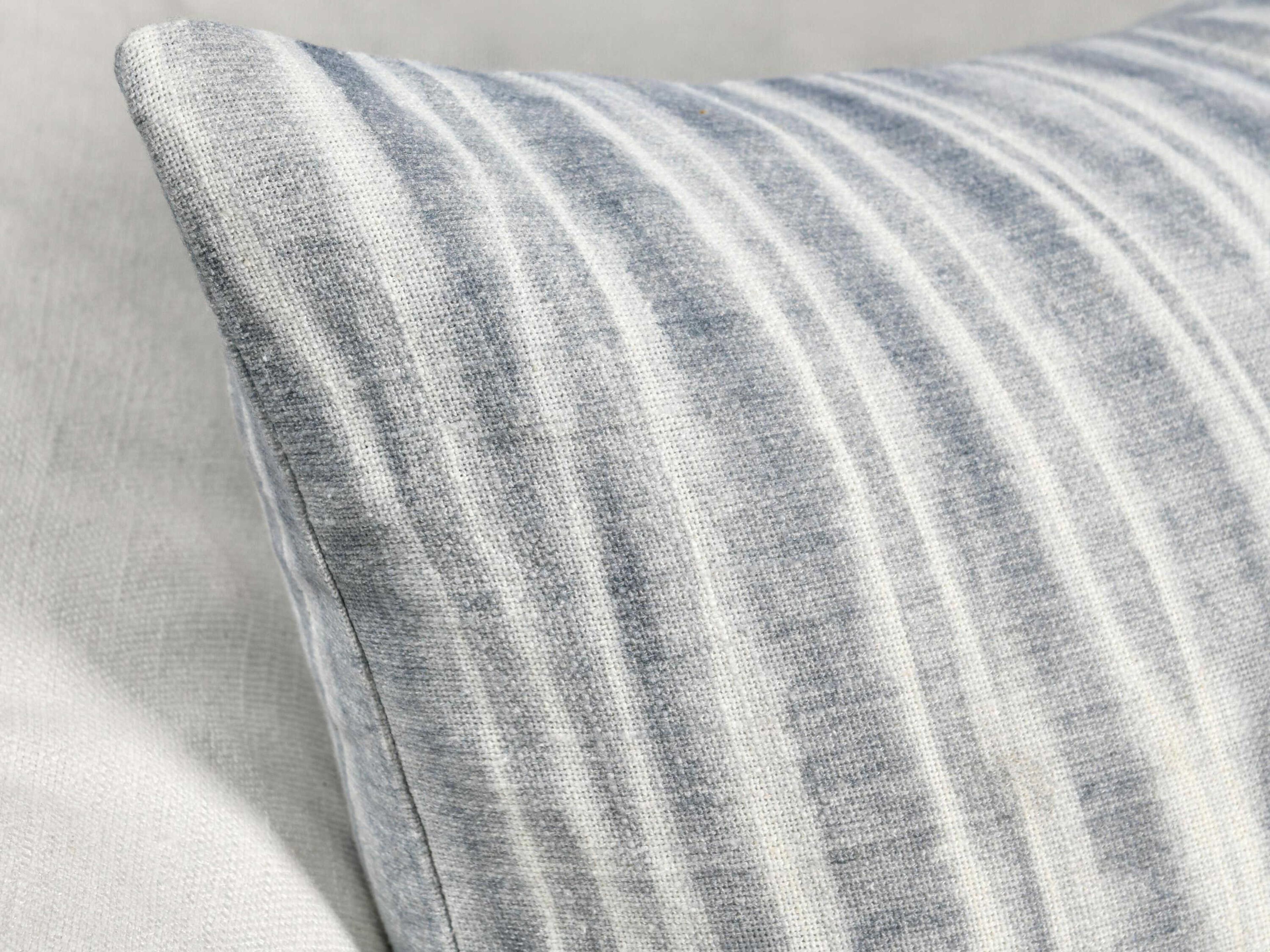 Villa by Classic Home Holston Blue Throw Pillow