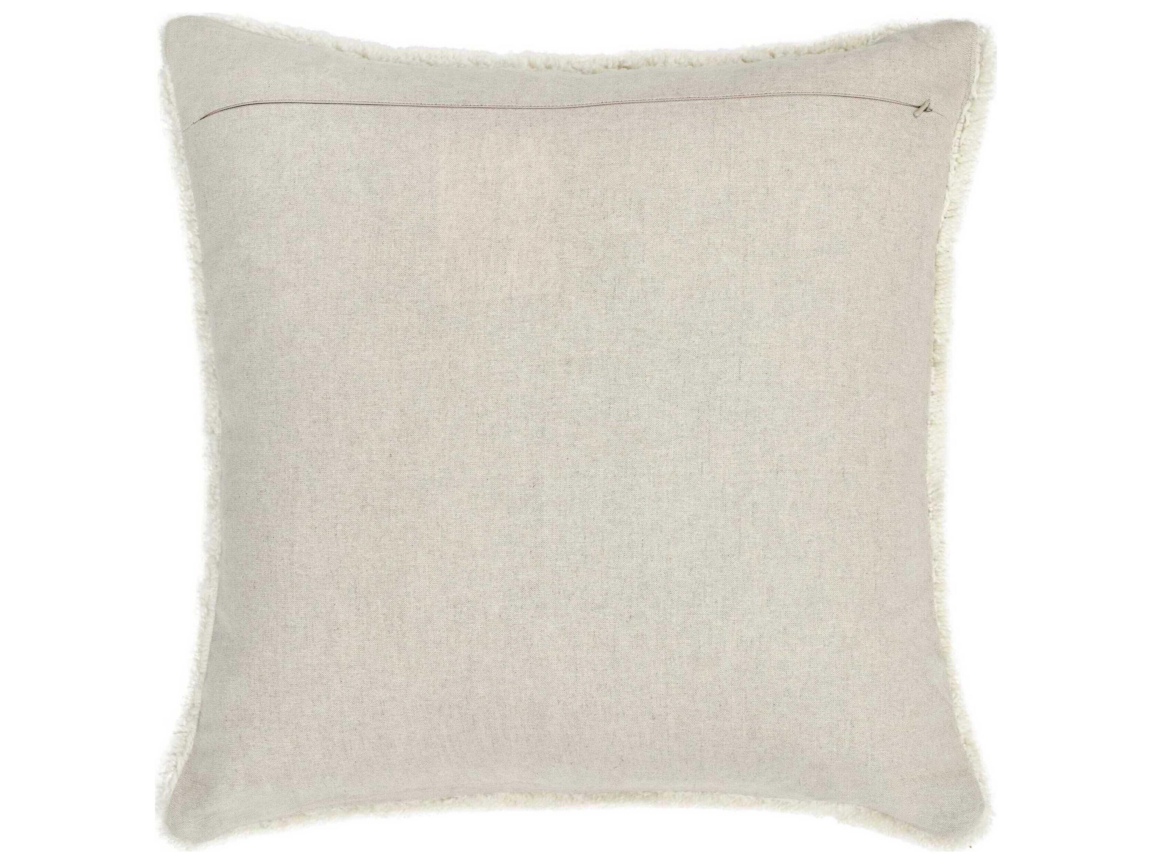 Villa by Classic Home Mercer Ivory Throw Pillow
