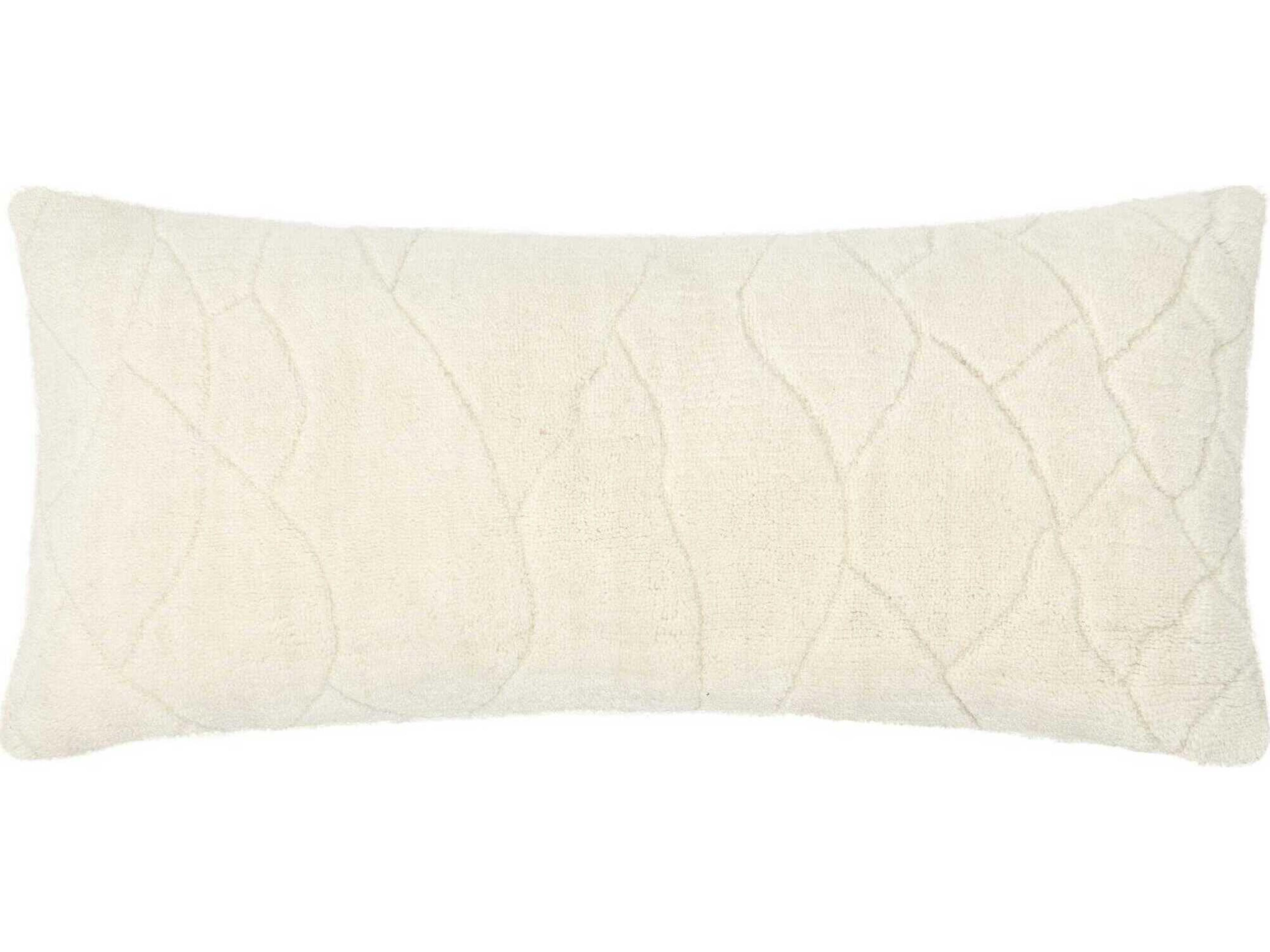 Mercer Ivory Throw Pillow