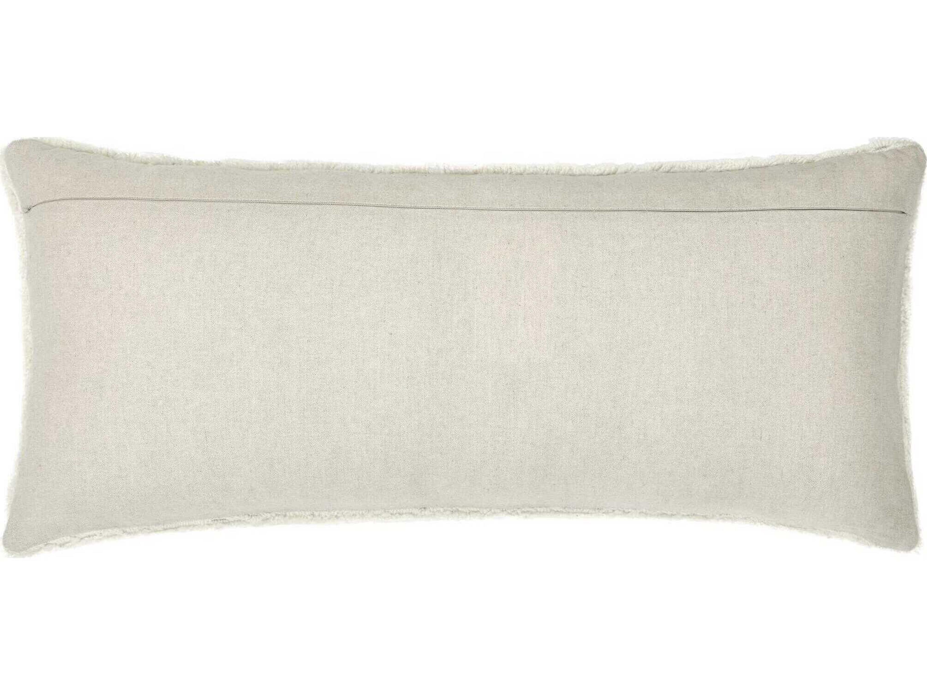 Villa by Classic Home Mercer Ivory Throw Pillow