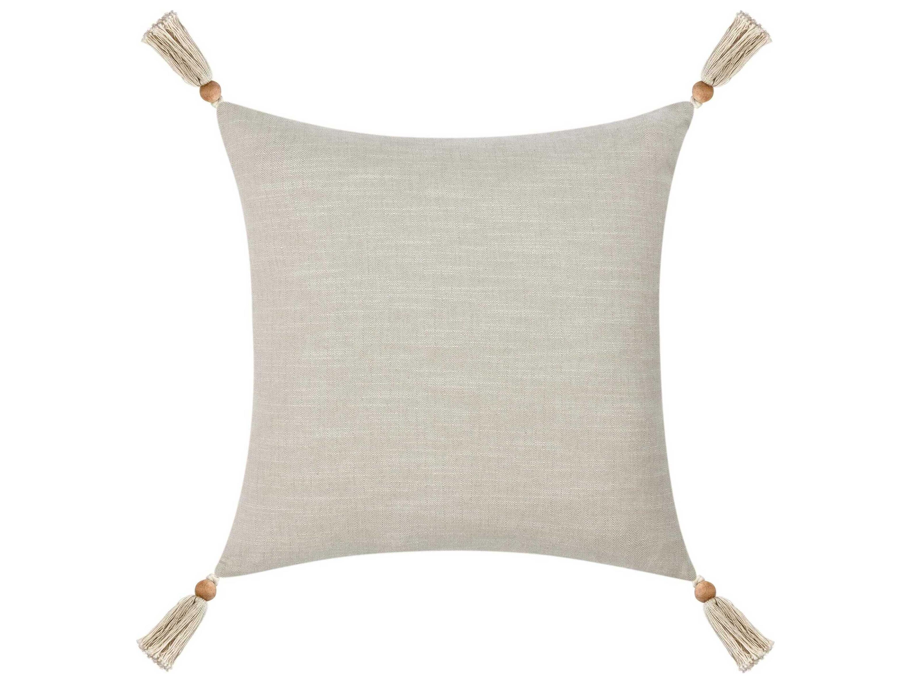 Villa by Classic Home Caney Chestnut Throw Pillow