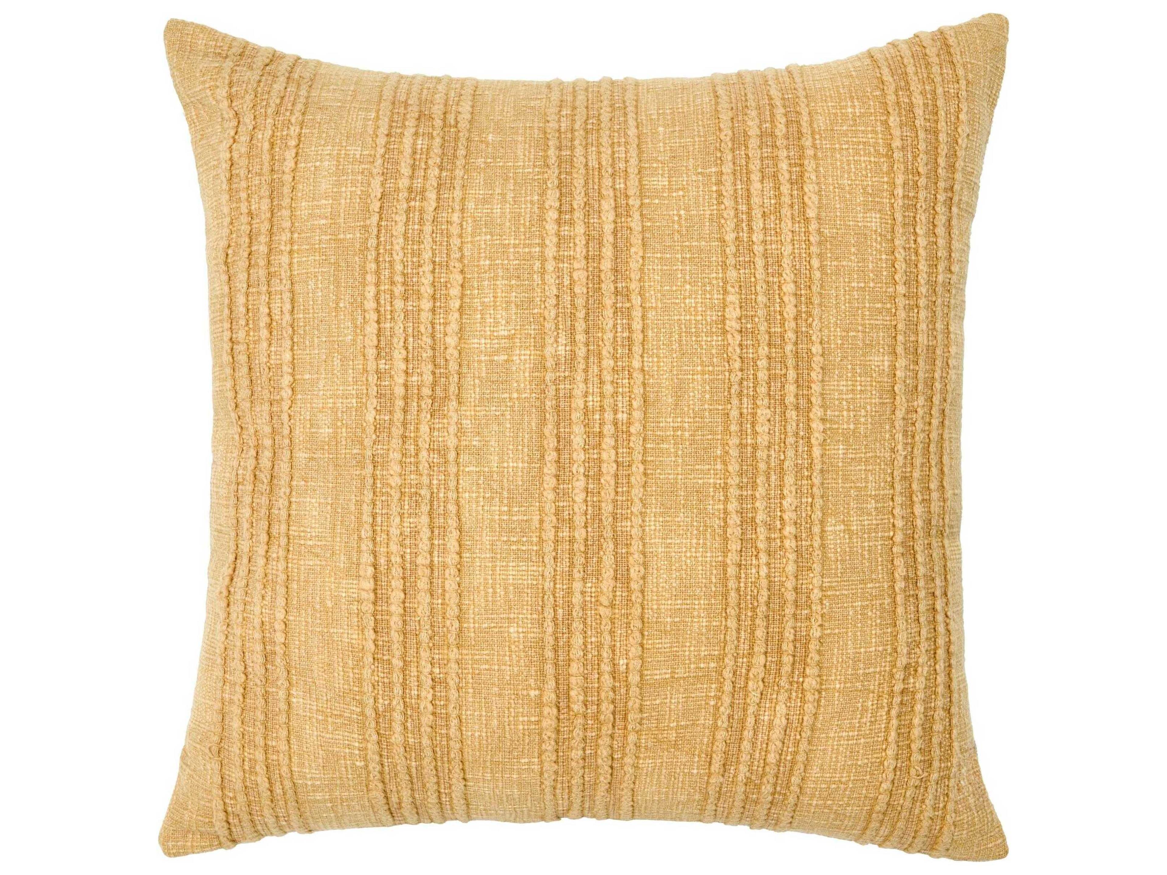 Hannah Yellow Throw Pillow