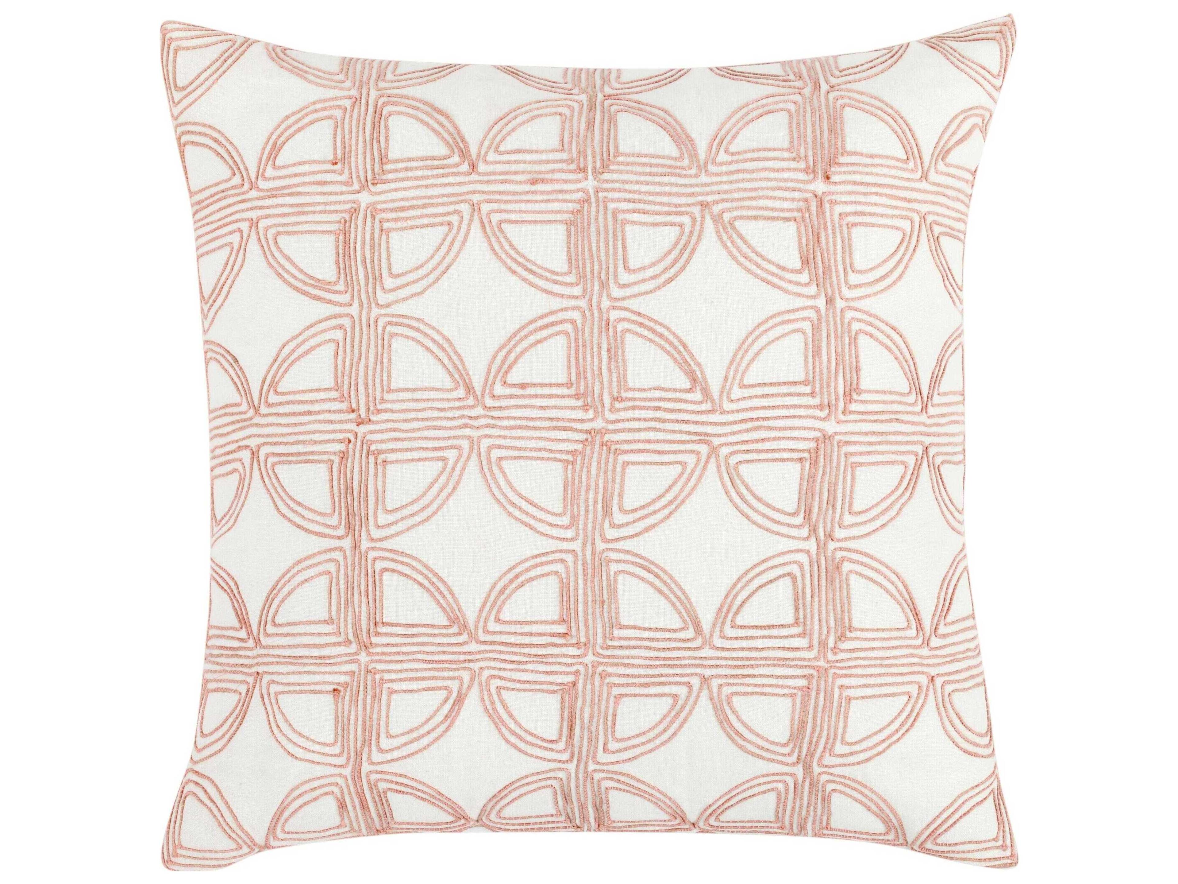 Villa by Classic Home Baia Blush Throw Pillow