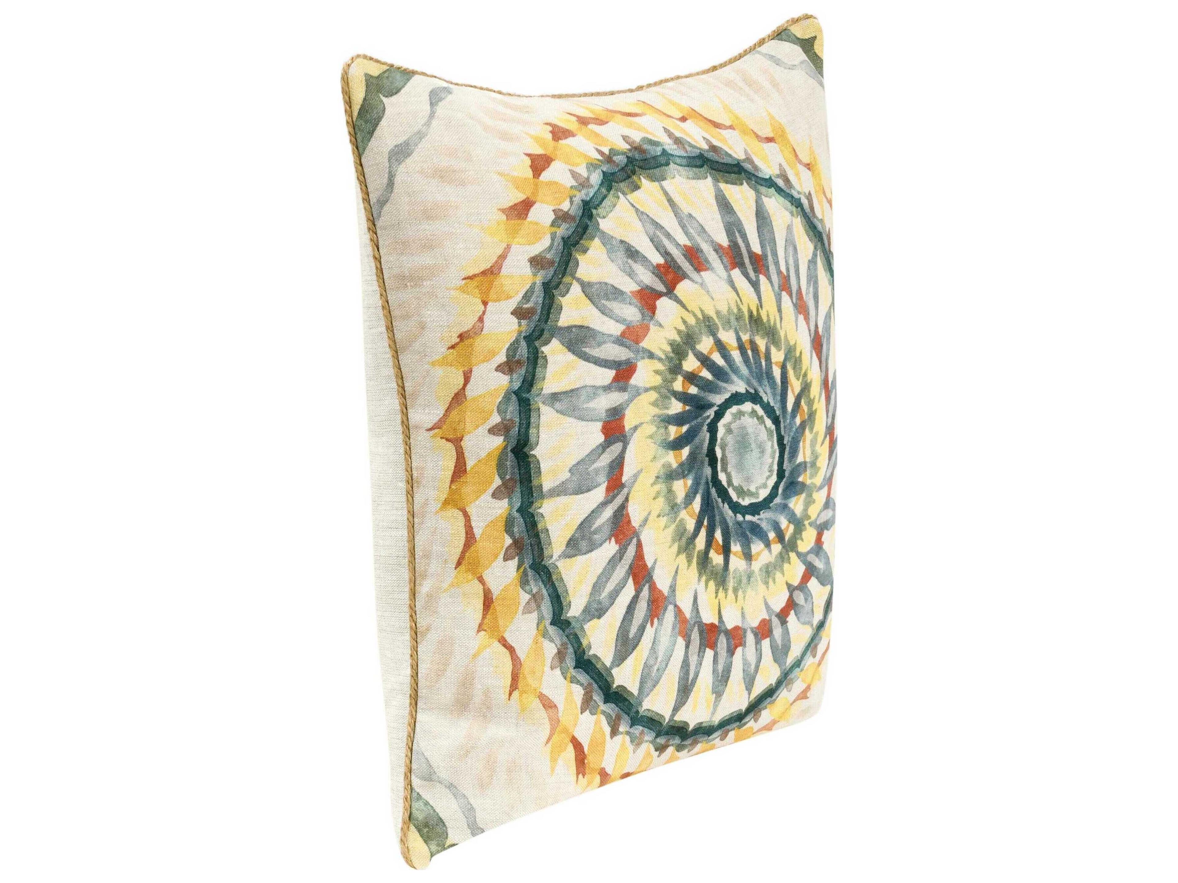 Villa by Classic Home Mesta Multi-Color Throw Pillow