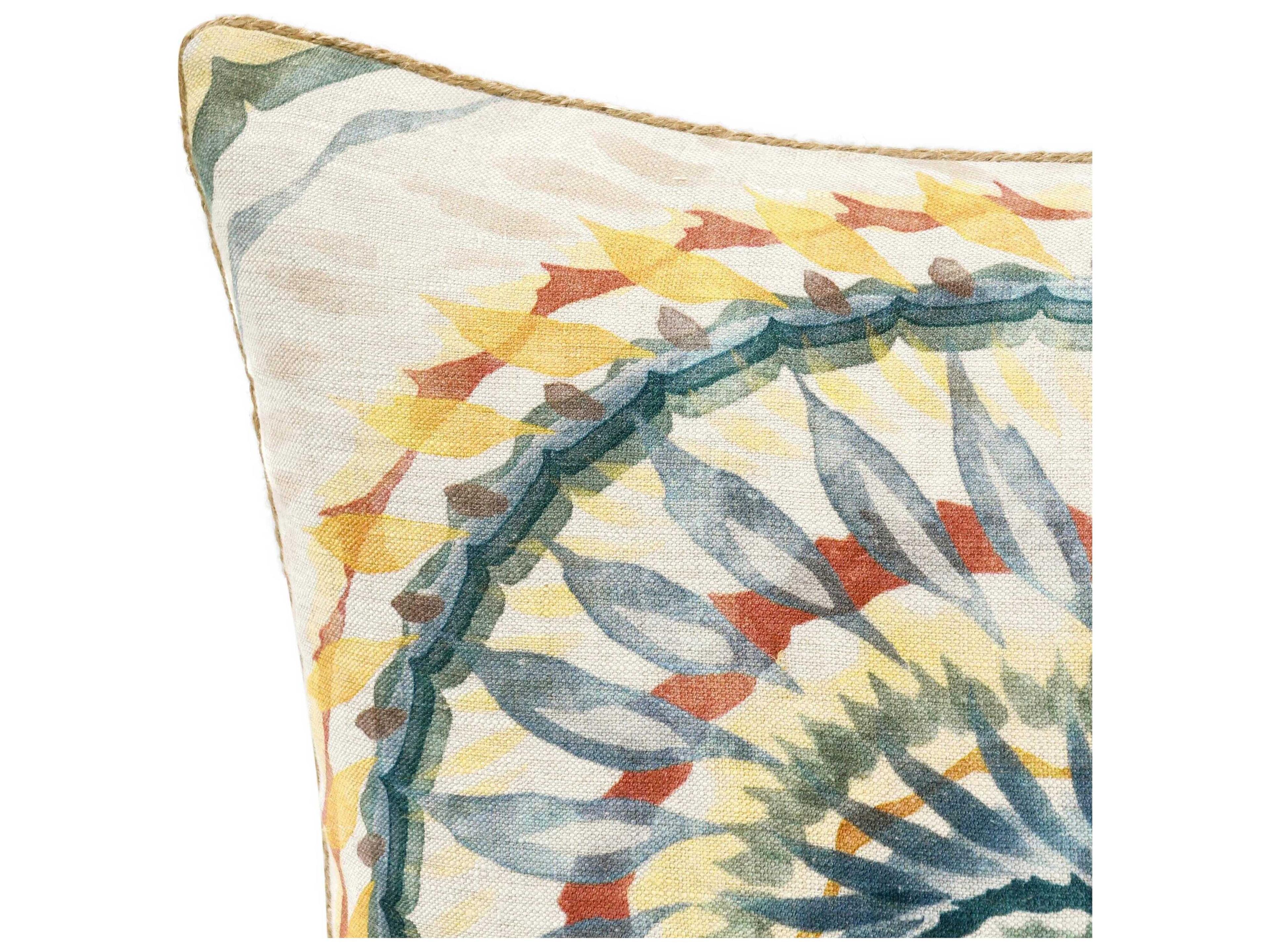 Villa by Classic Home Mesta Multi-Color Throw Pillow