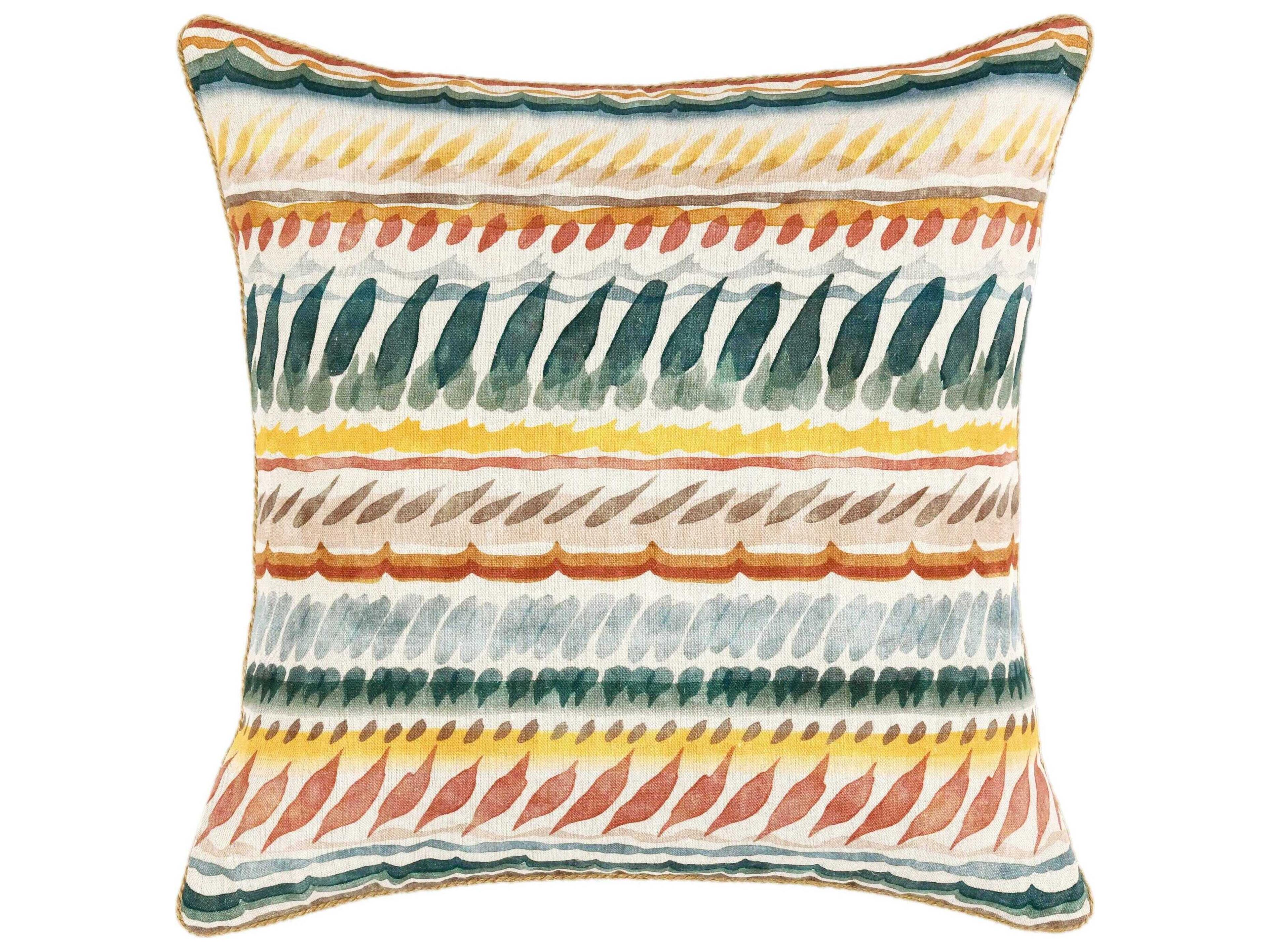 Cetara Multi-Color Throw Pillow