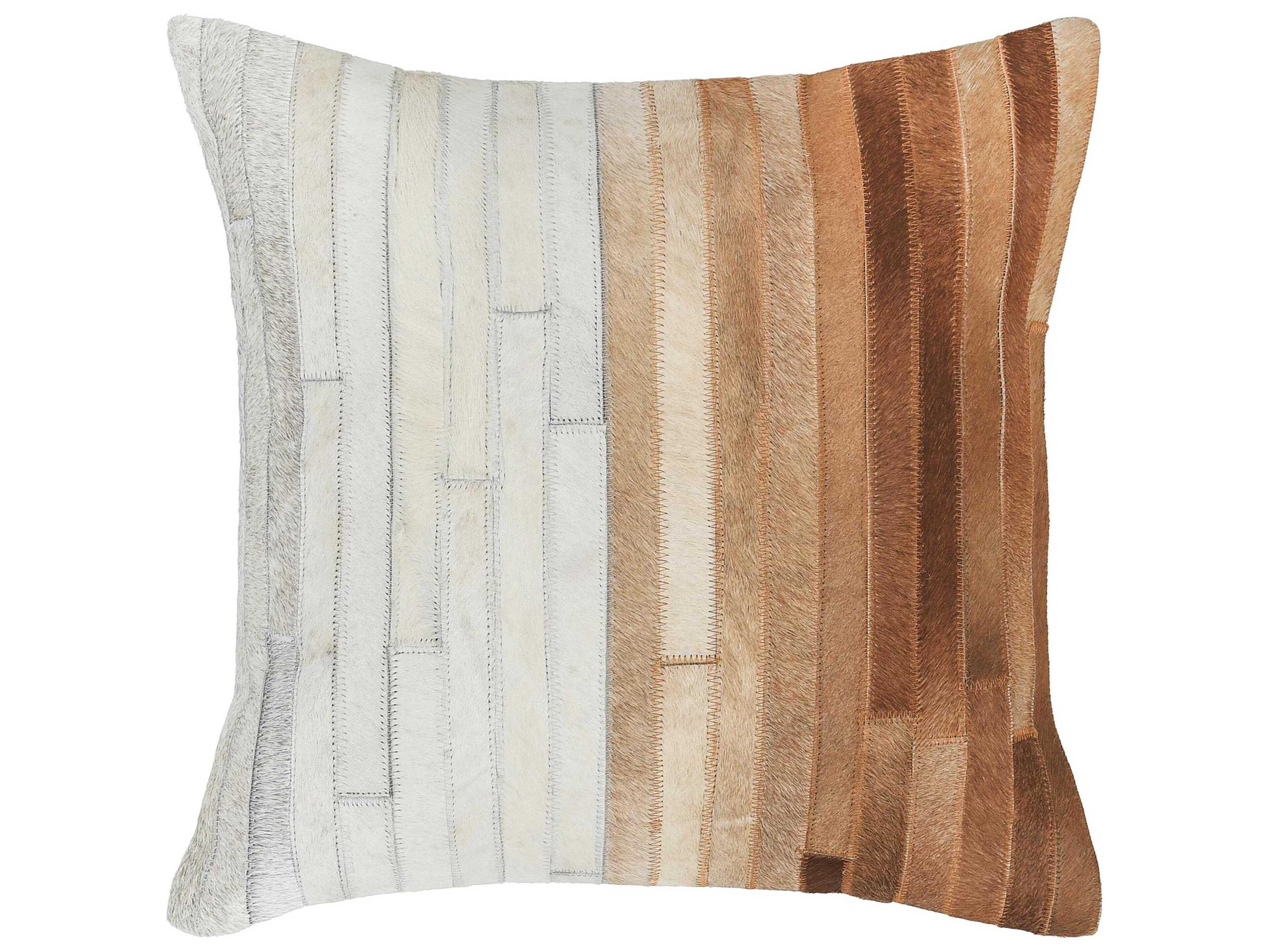 Meru Natural Throw Pillow