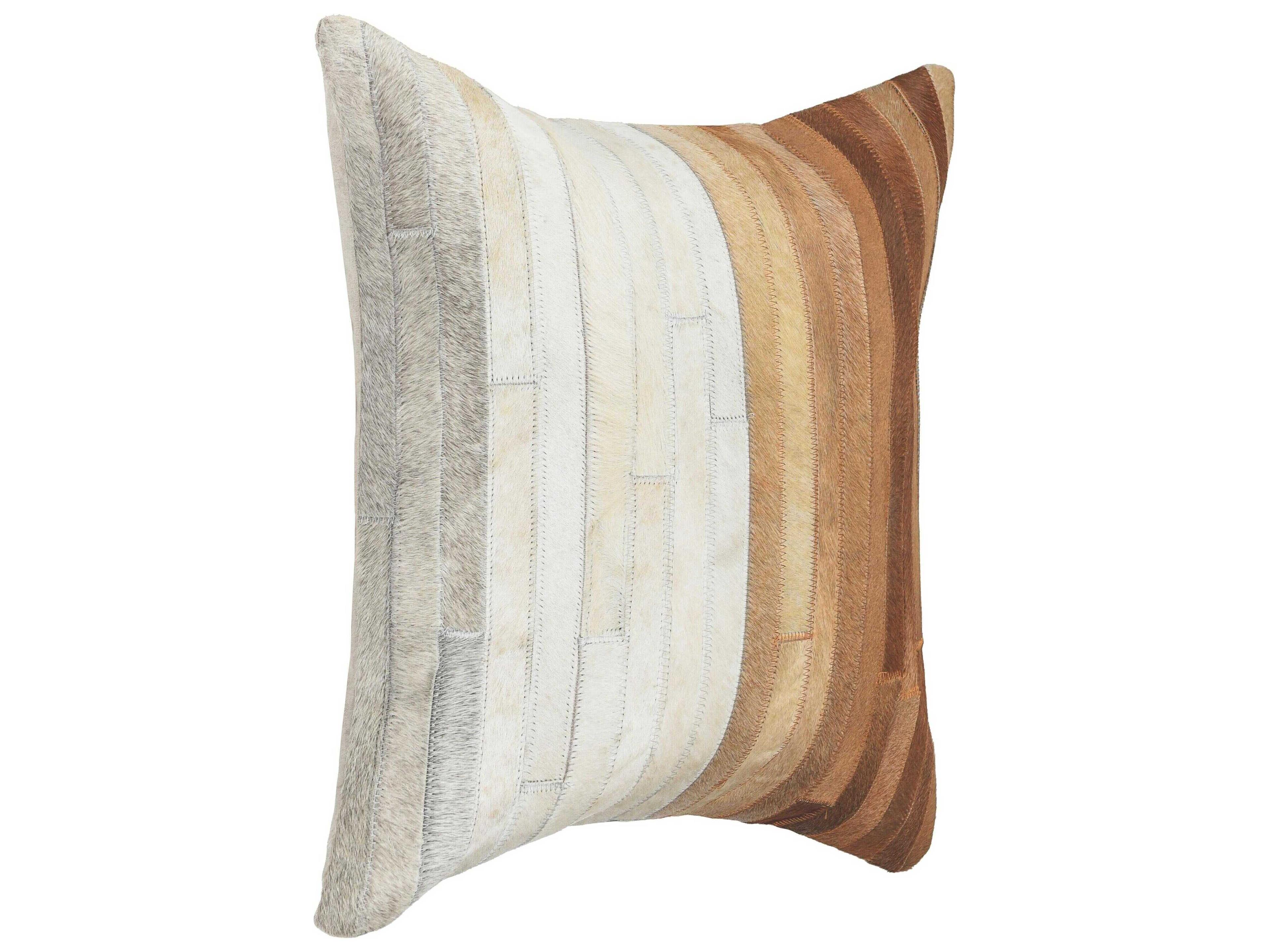 Villa by Classic Home Meru Natural Throw Pillow