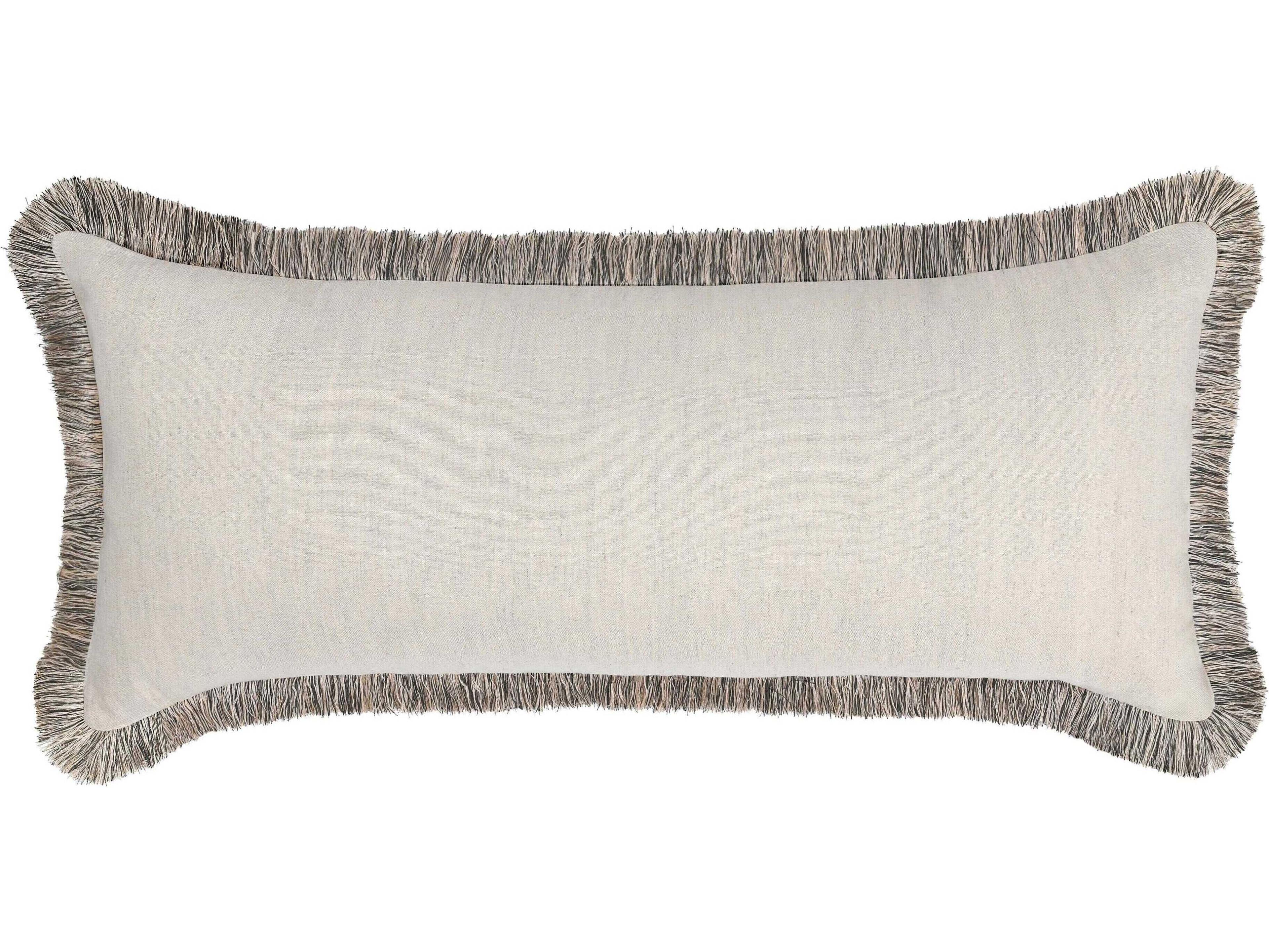 Villa by Classic Home Nola Ivory Throw Pillow