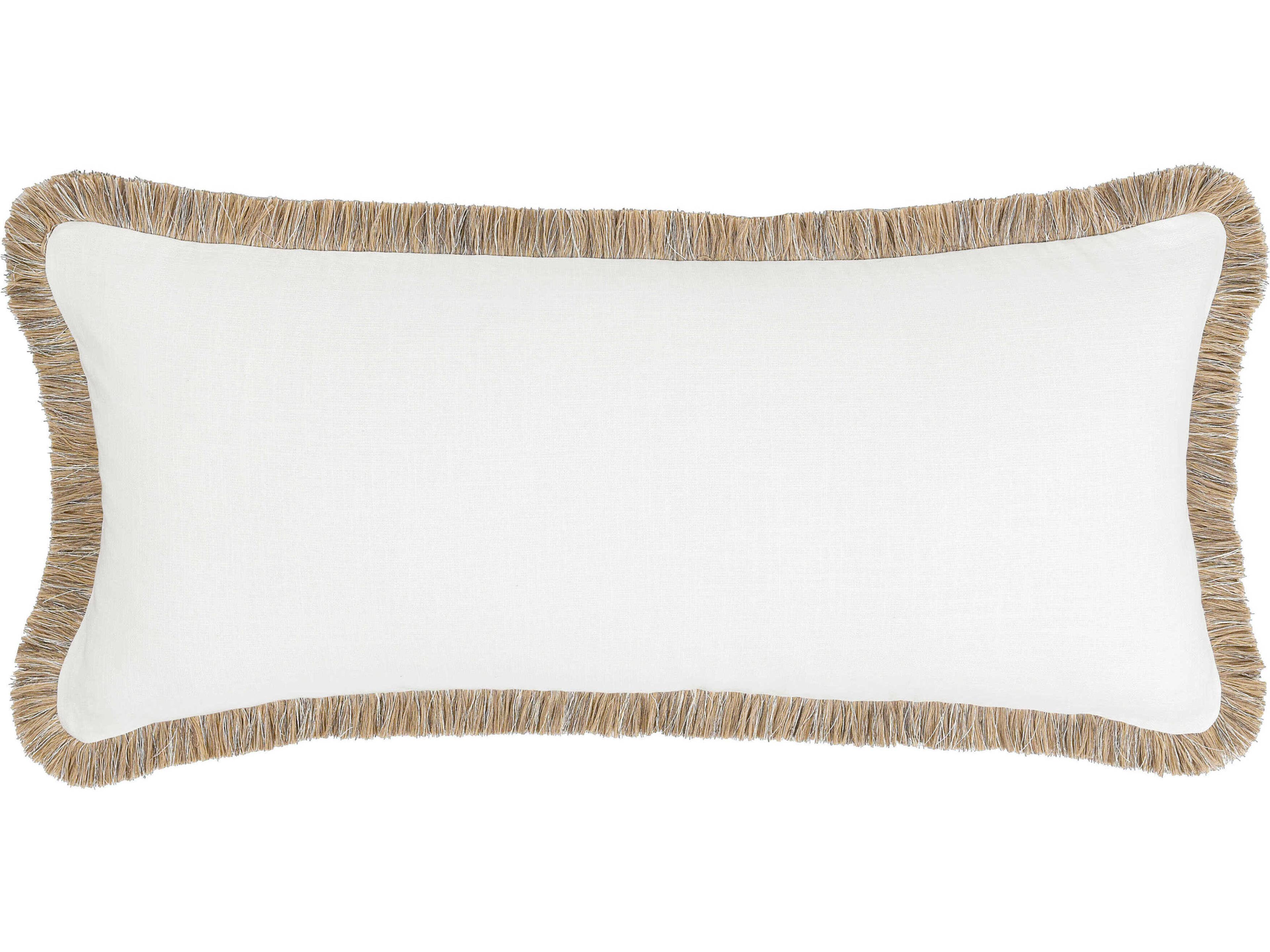 Cara Ivory Throw Pillow