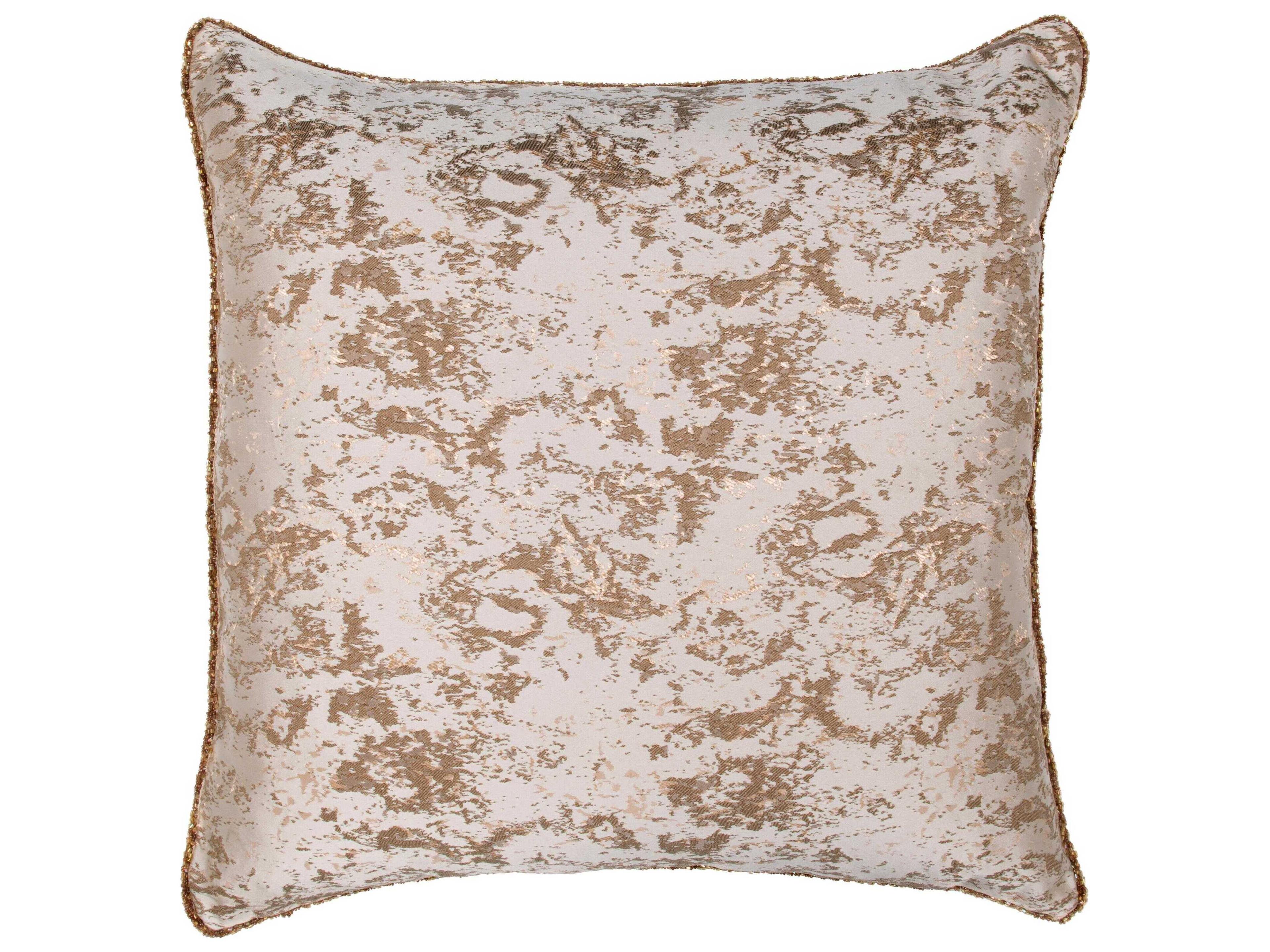 Mica White Throw Pillow