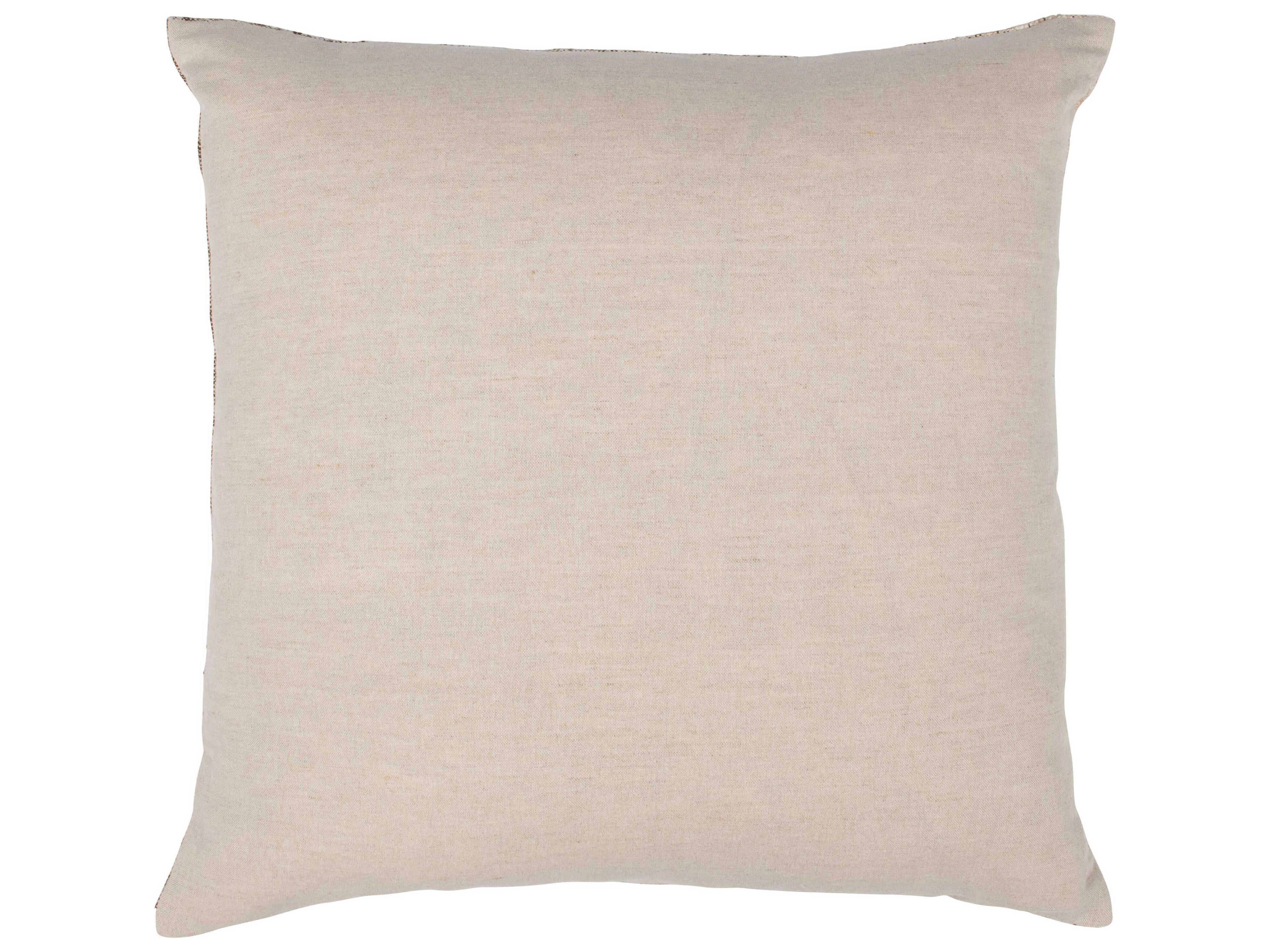 Villa by Classic Home Beryl Coco Brown Throw Pillow