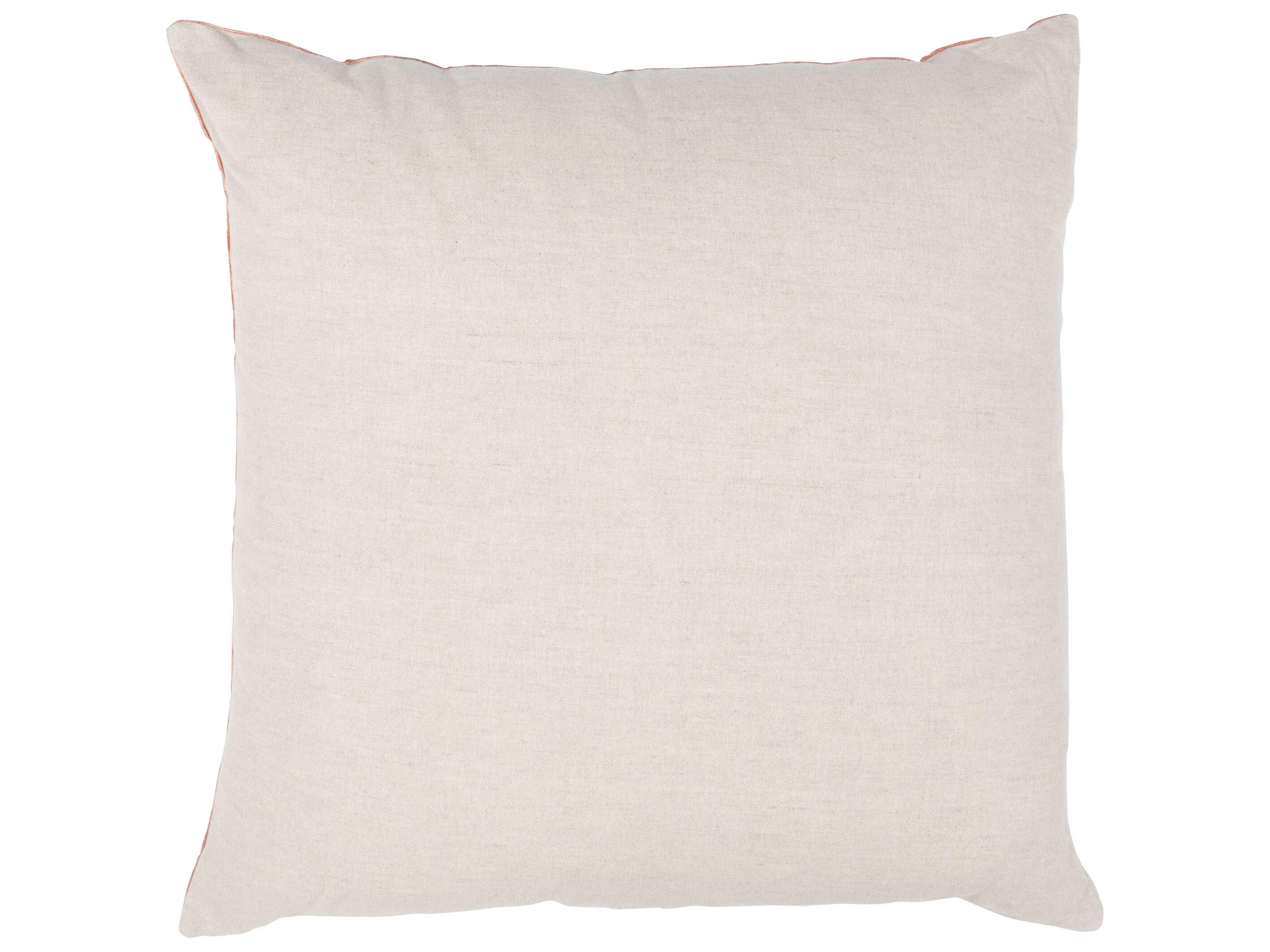 Villa by Classic Home Equilibrium Rose Gold Throw Pillow