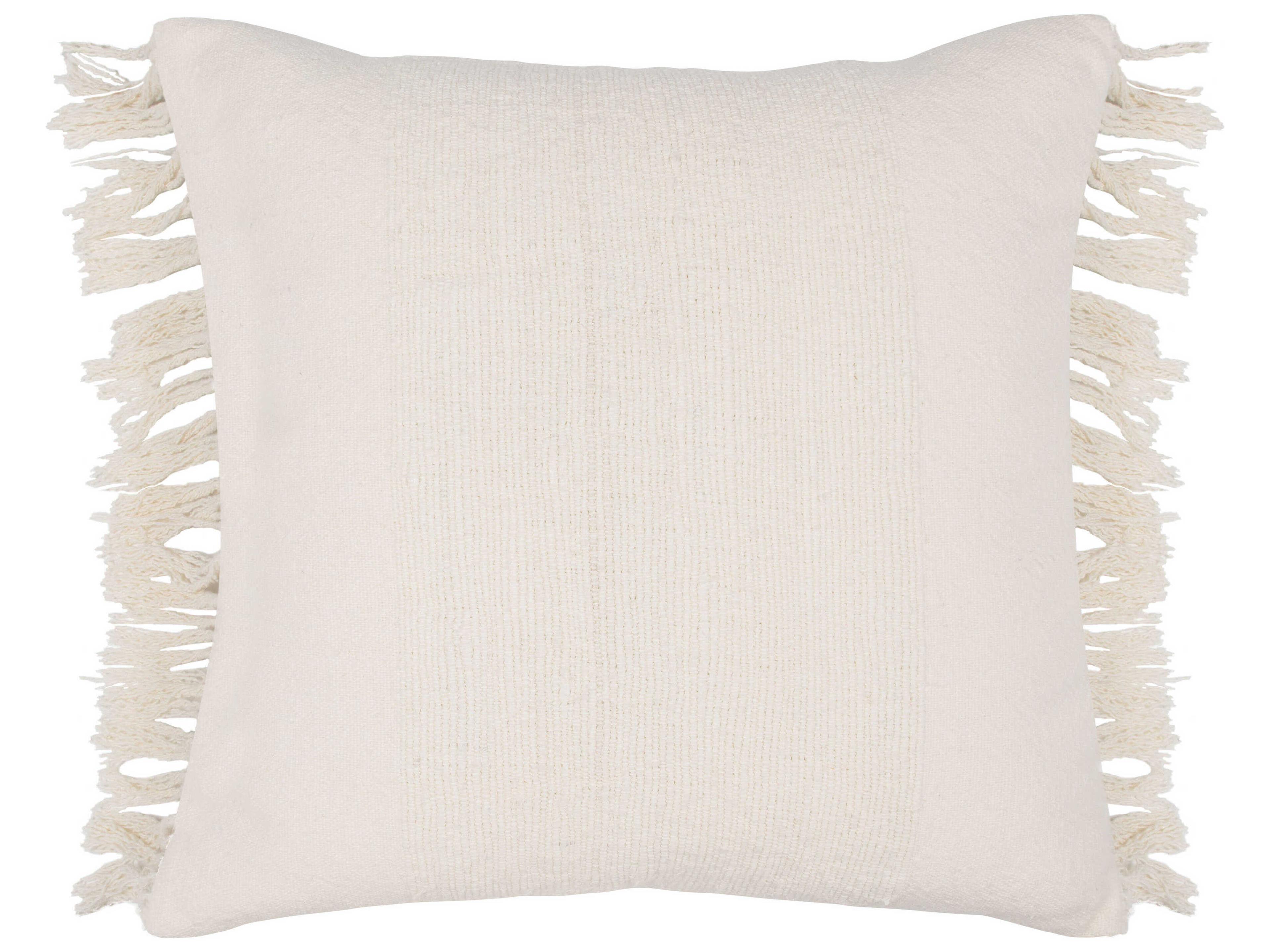 Volta Ivory Throw Pillow