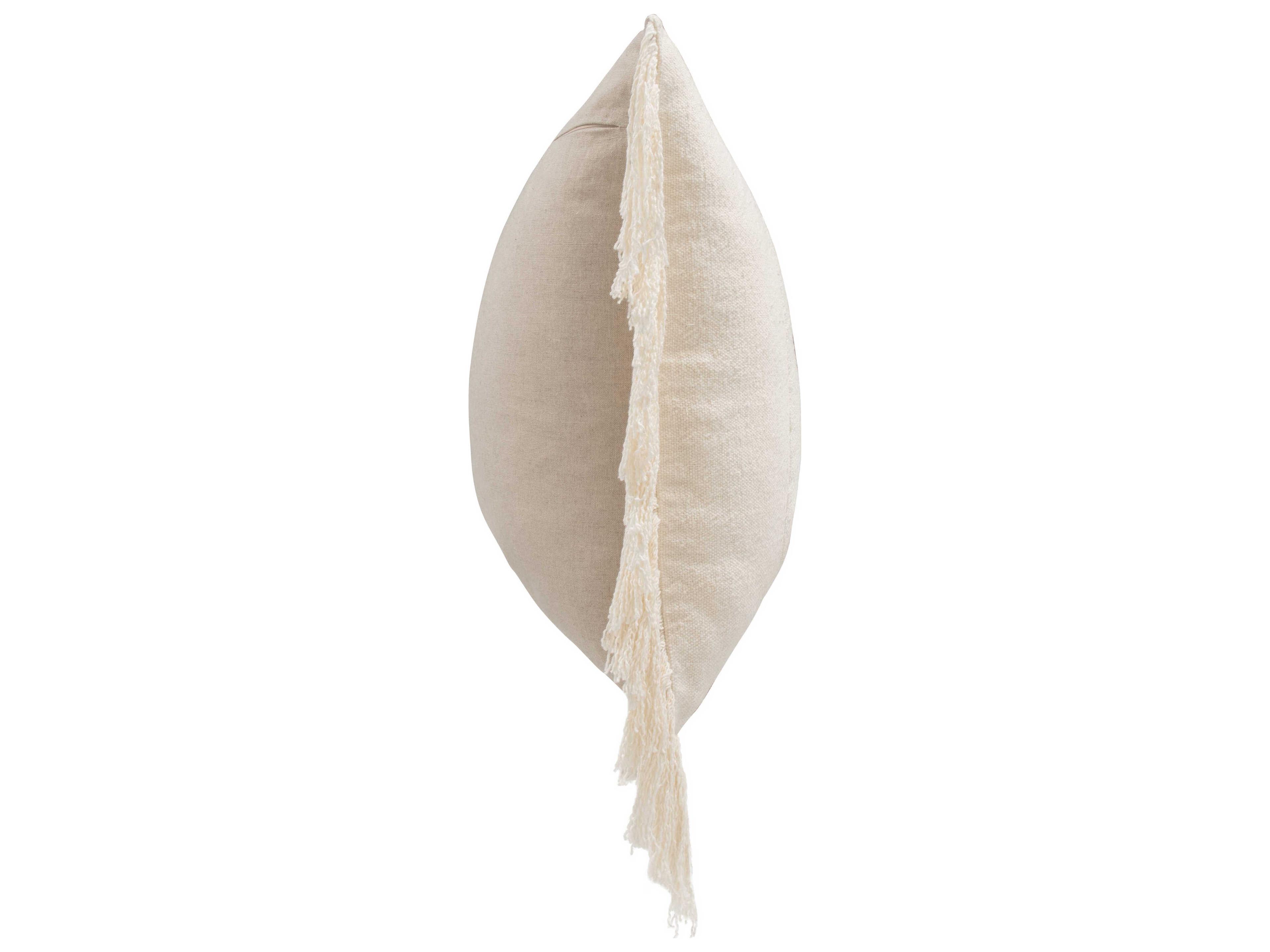 Villa by Classic Home Volta Ivory Throw Pillow