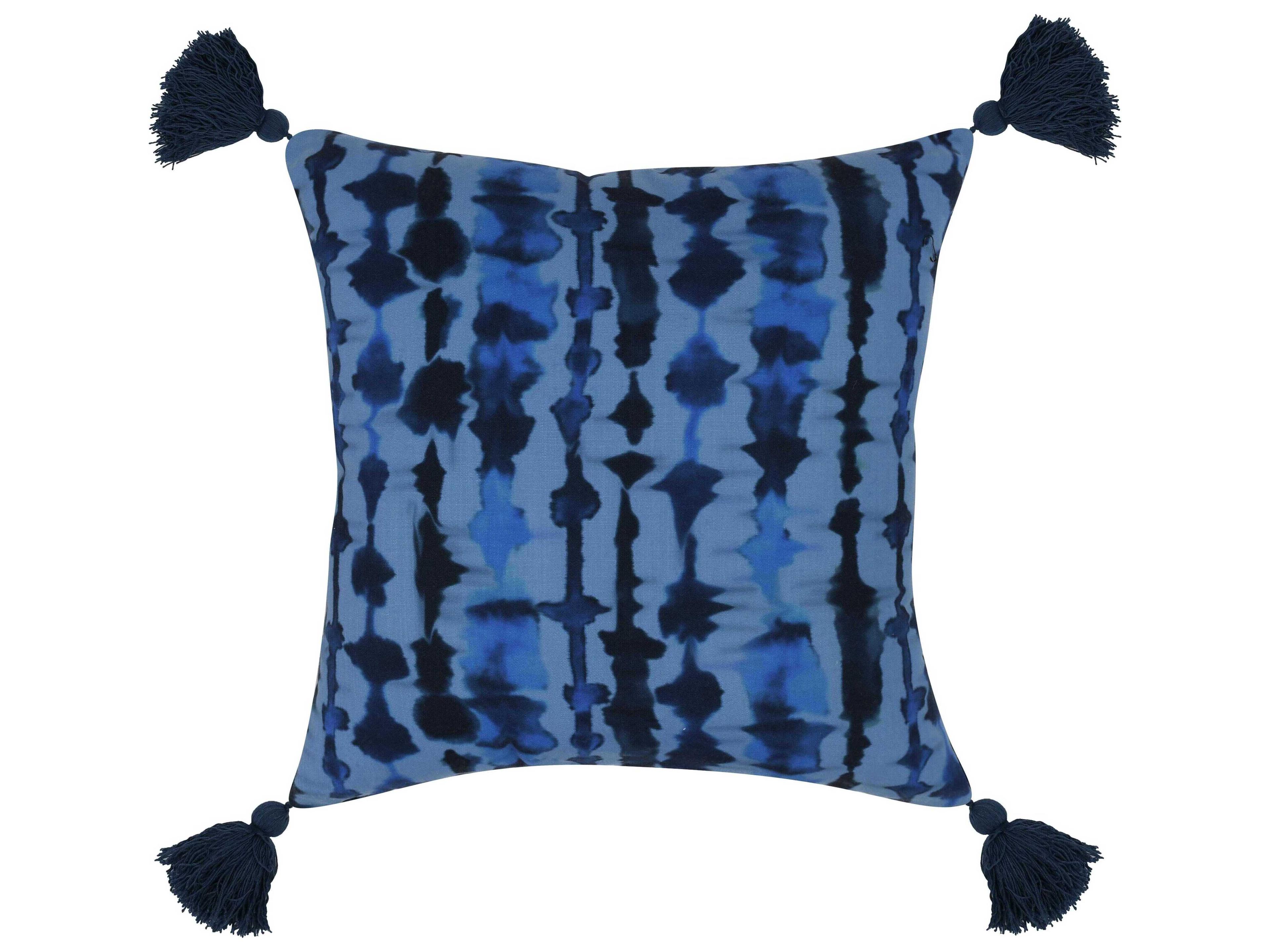 Terranea Blue Throw Pillow