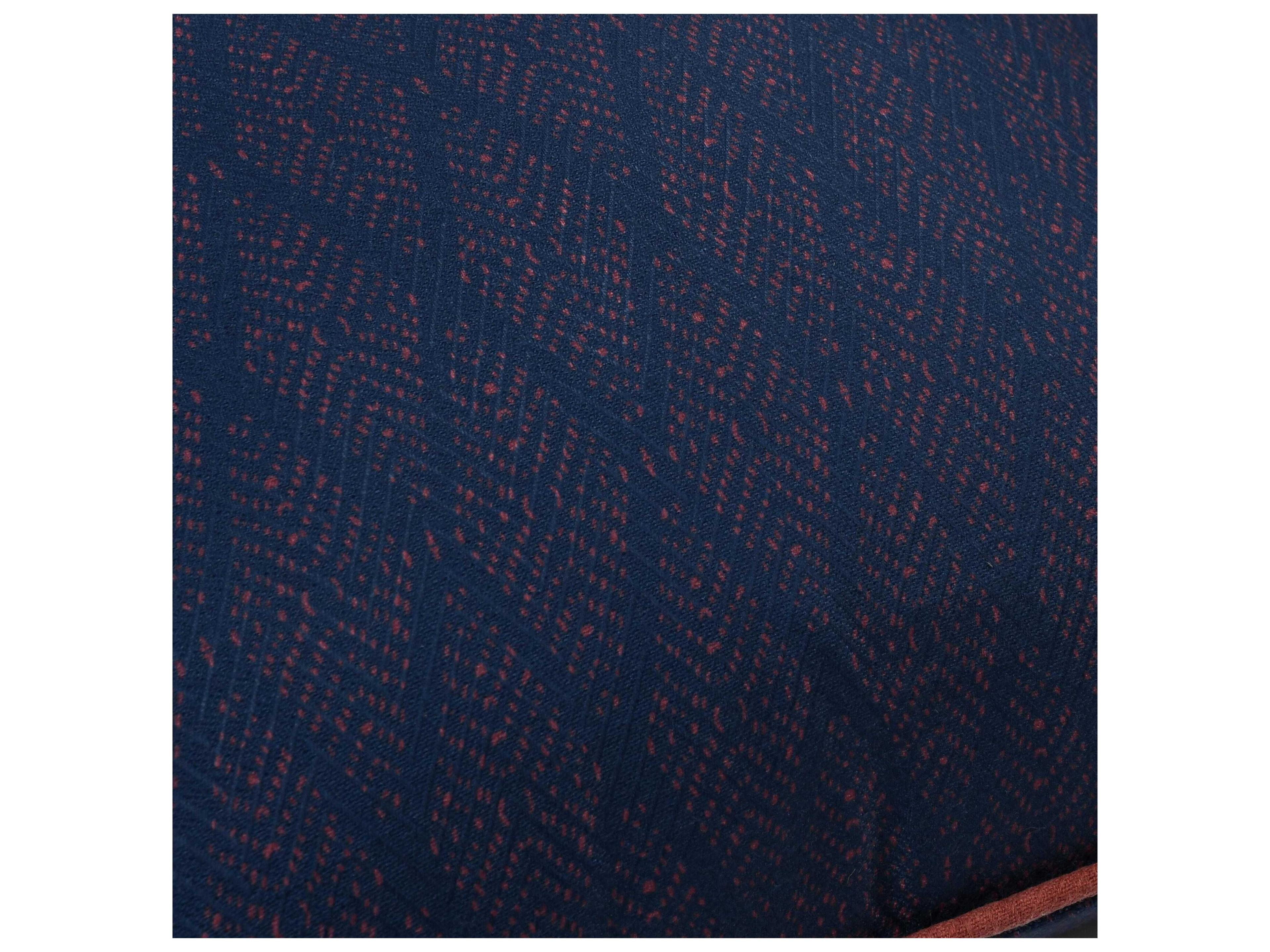 Villa by Classic Home Terranea Blue Throw Pillow