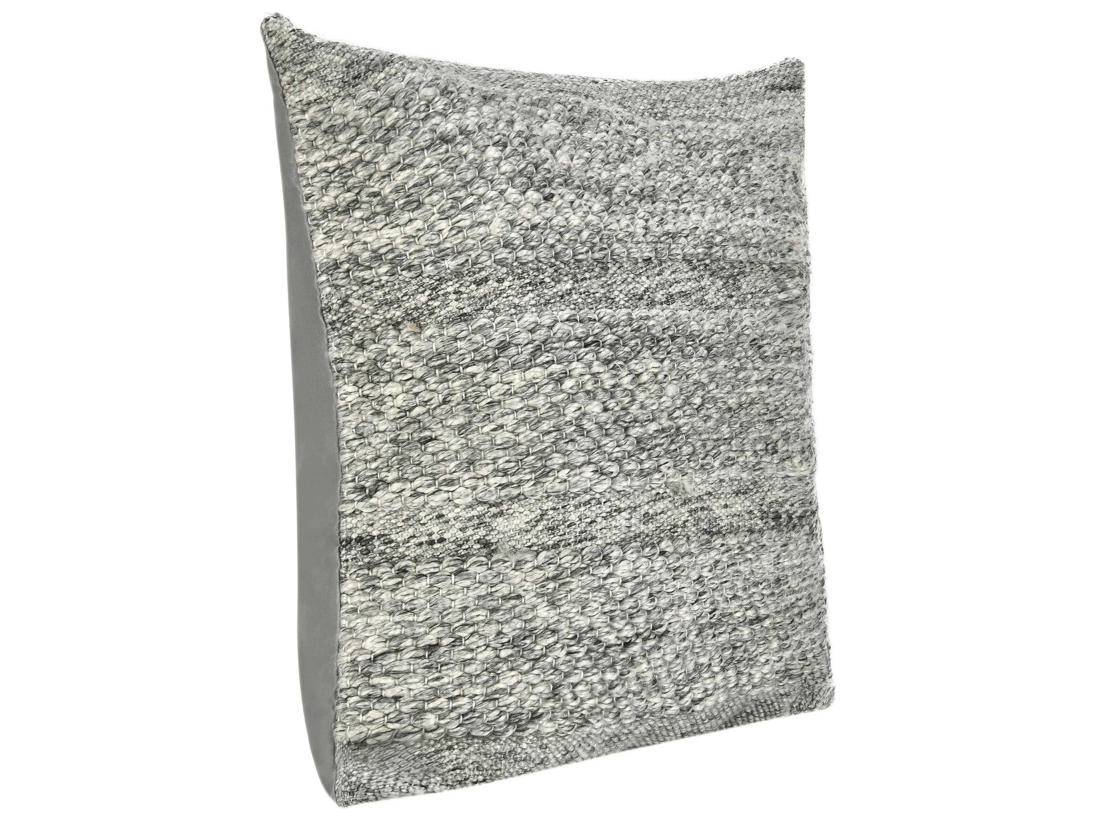 Villa by Classic Home Ford Gray Throw Pillow