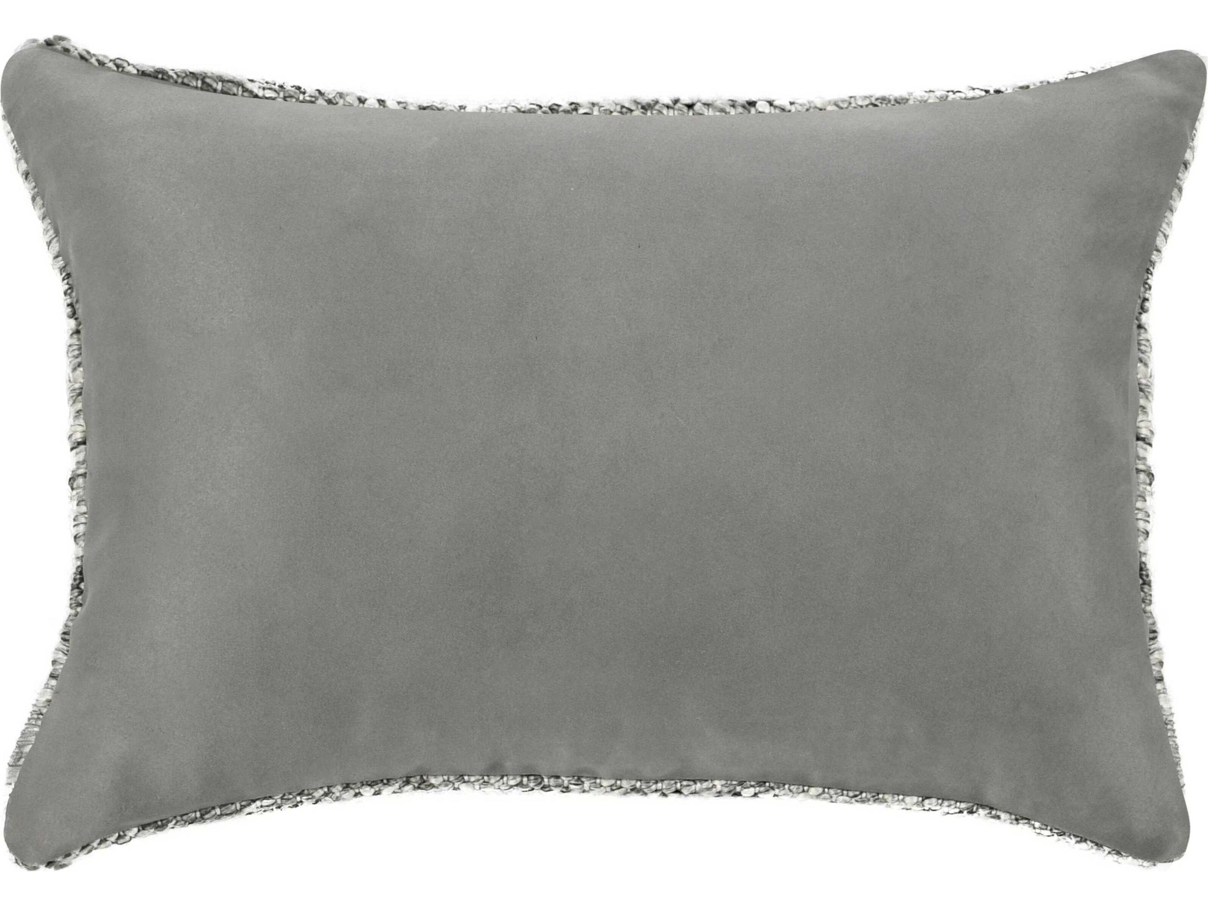 Villa by Classic Home Ford Gray Throw Pillow