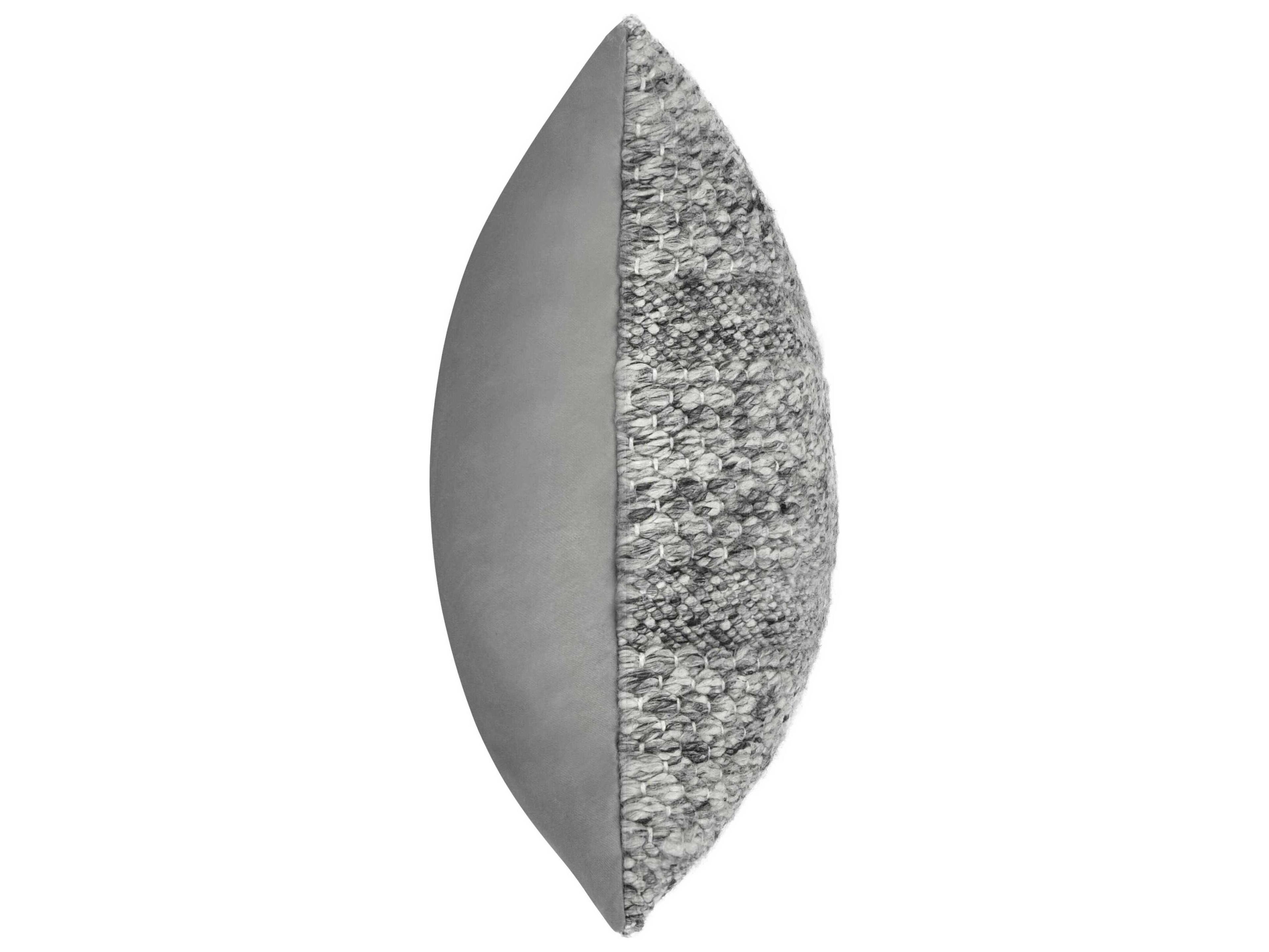 Villa by Classic Home Ford Gray Throw Pillow