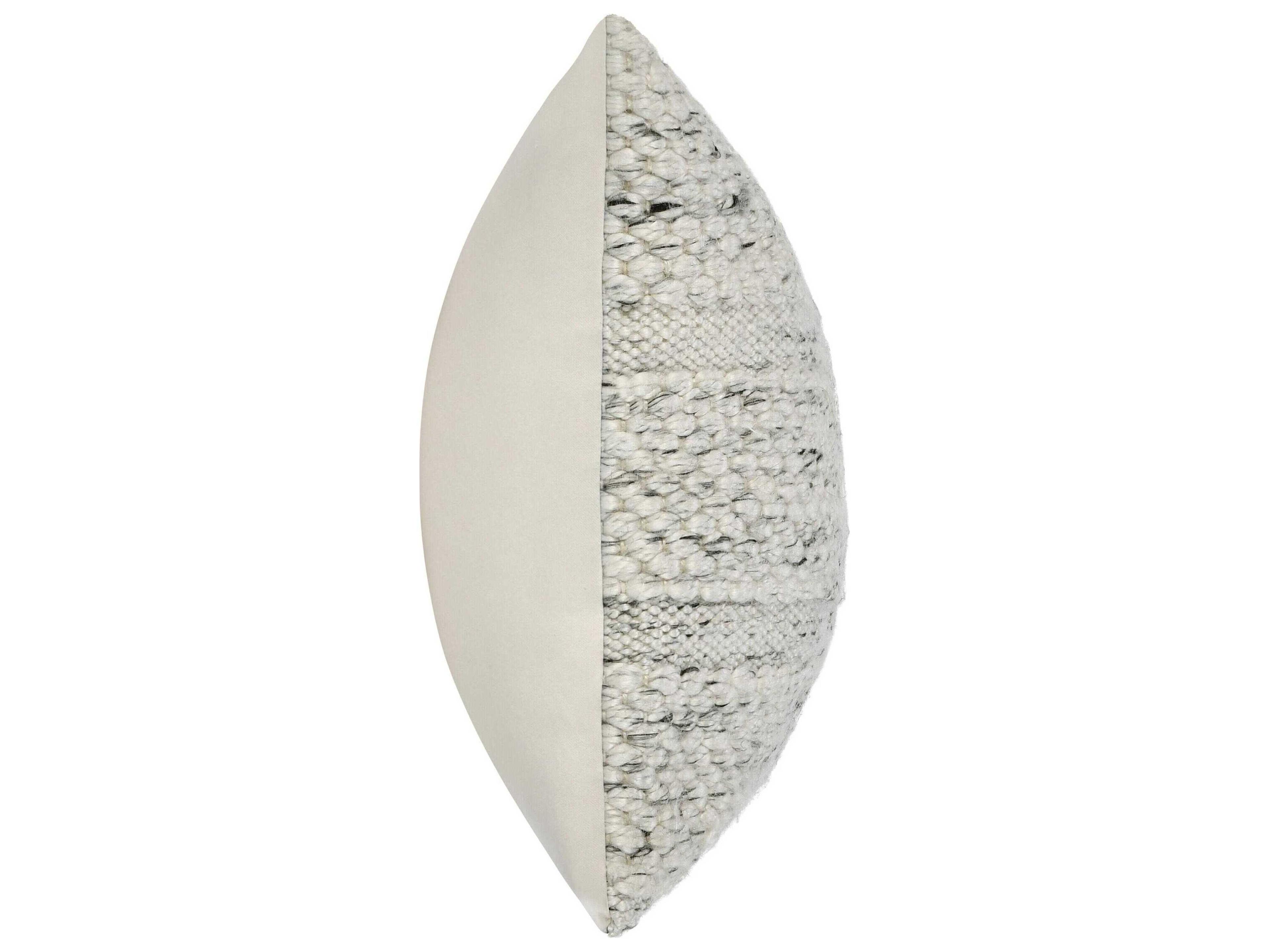 Villa by Classic Home Ford Ivory Throw Pillow